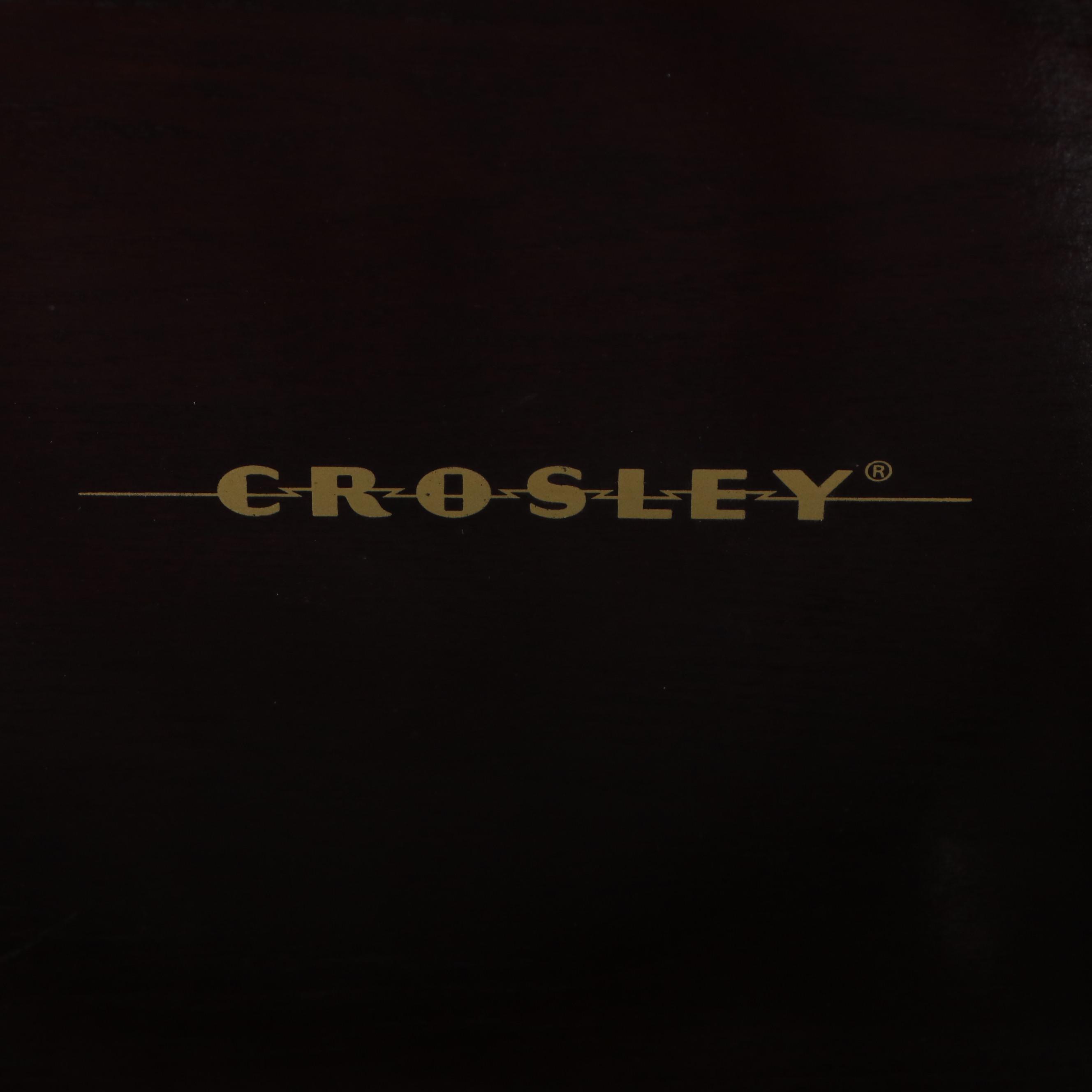 Crosley Model CR70 Wood Radio and Record Player