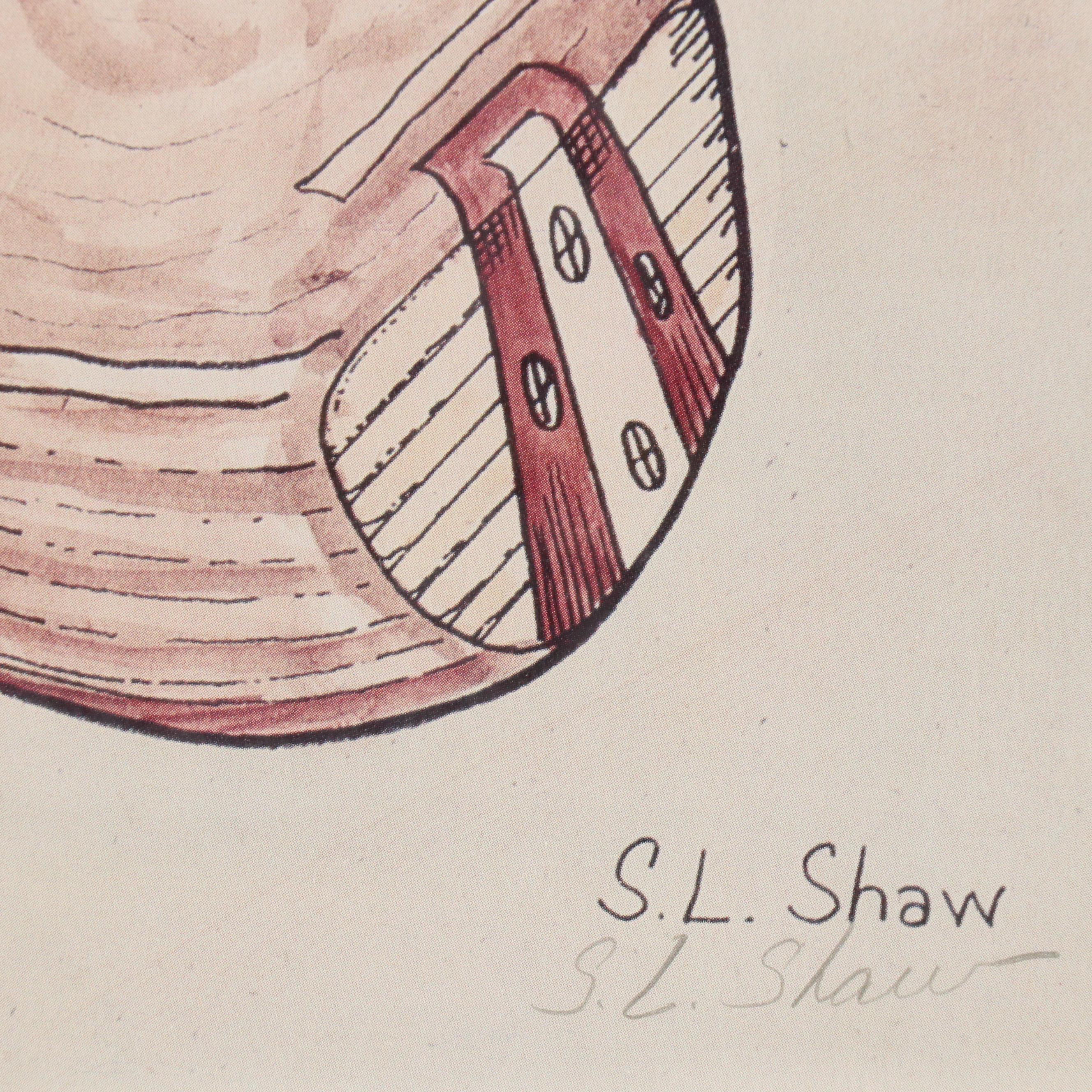 S. L. Shaw Offset Lithographs "No. 2 Wood" and "Putter"