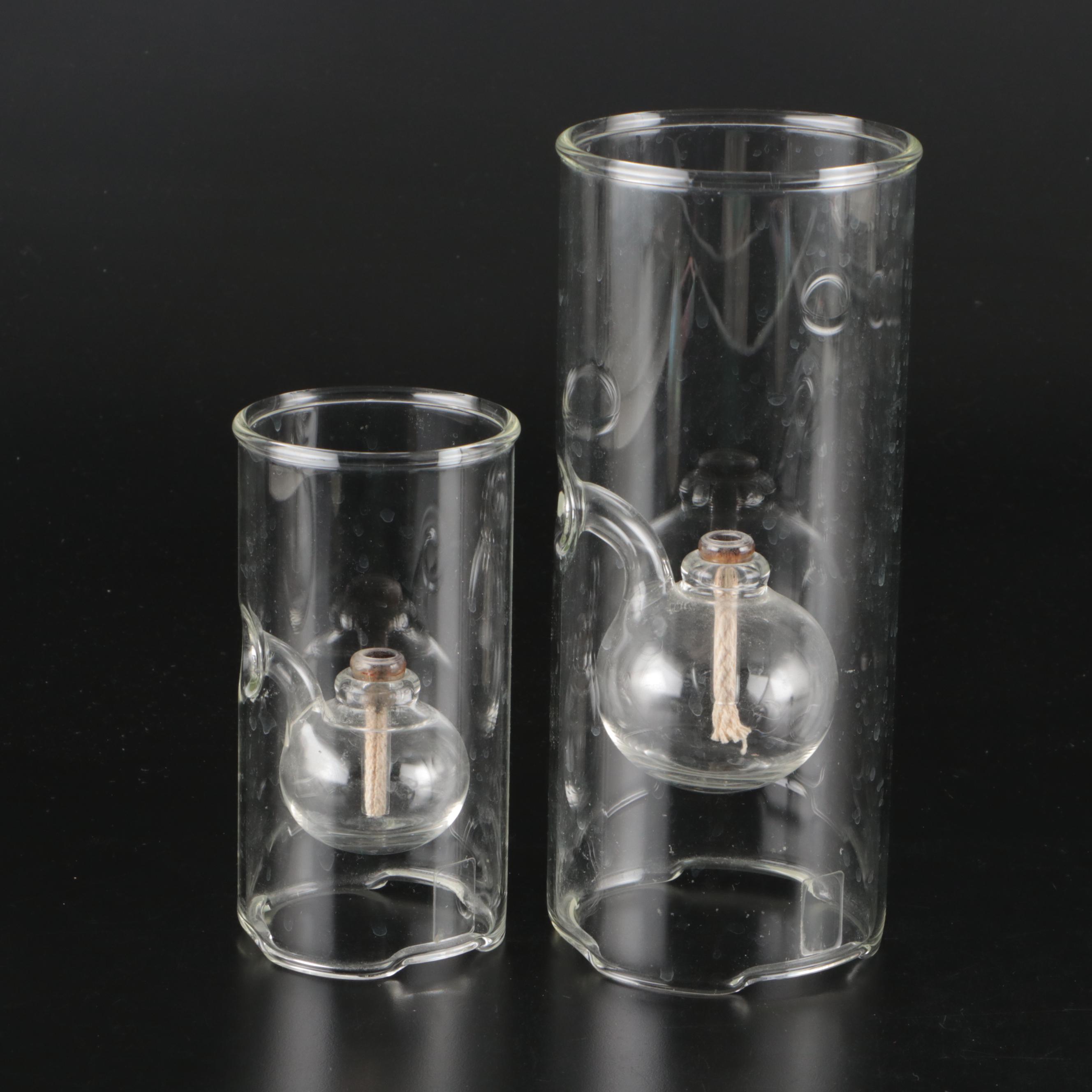 Glass Bulb and Wolfard Style Oil Lamps