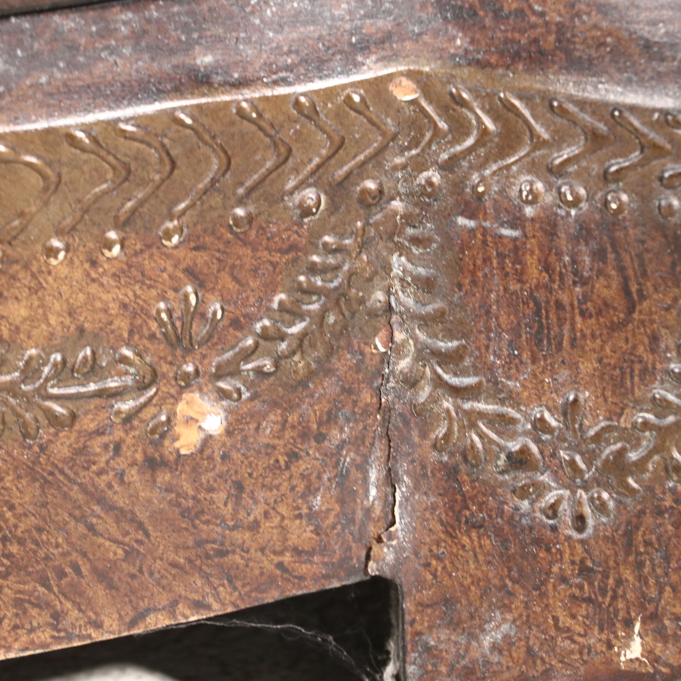 Powell Painted Serpentine Front Cabinet