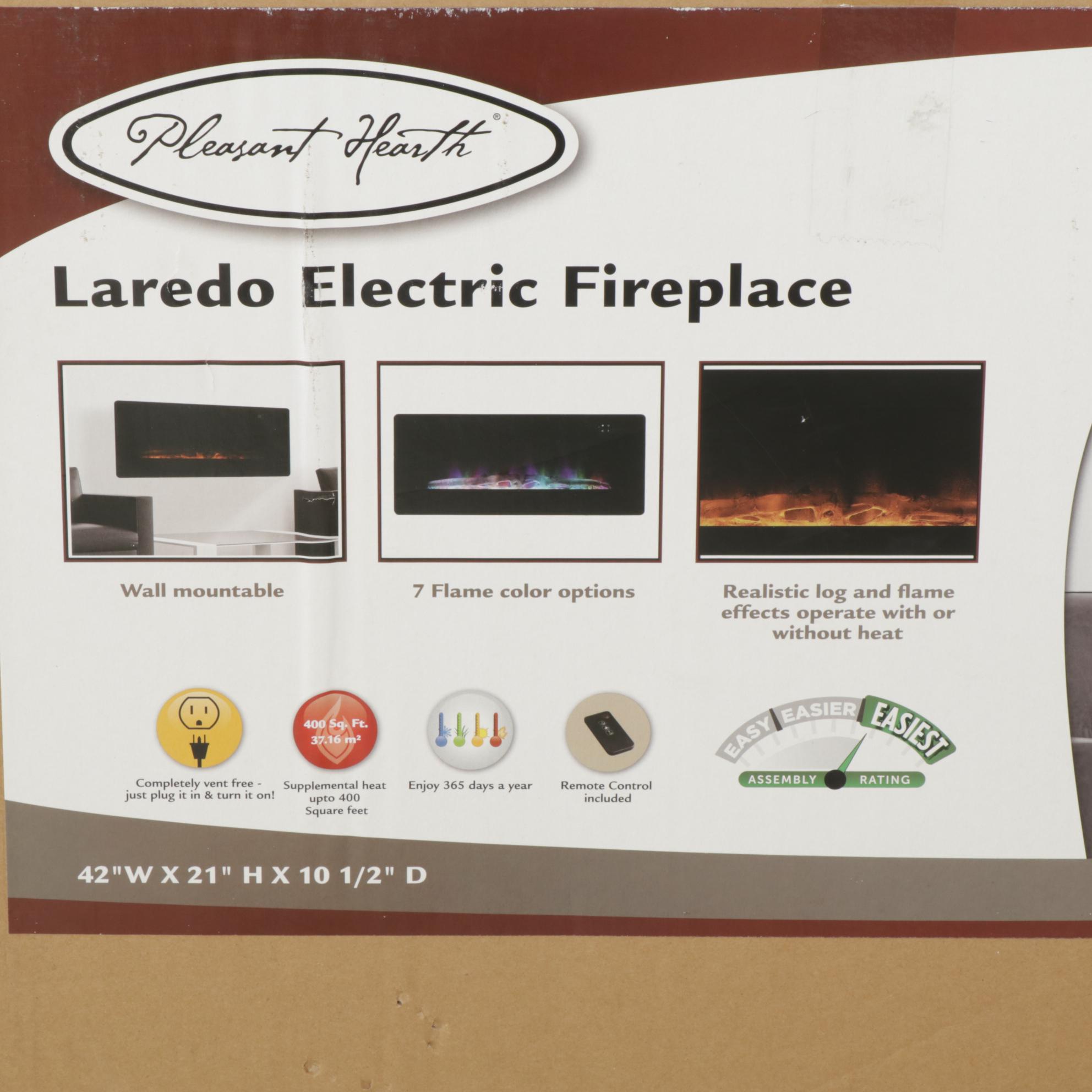 Pleasant Hearth "Laredo" Electric Fireplace