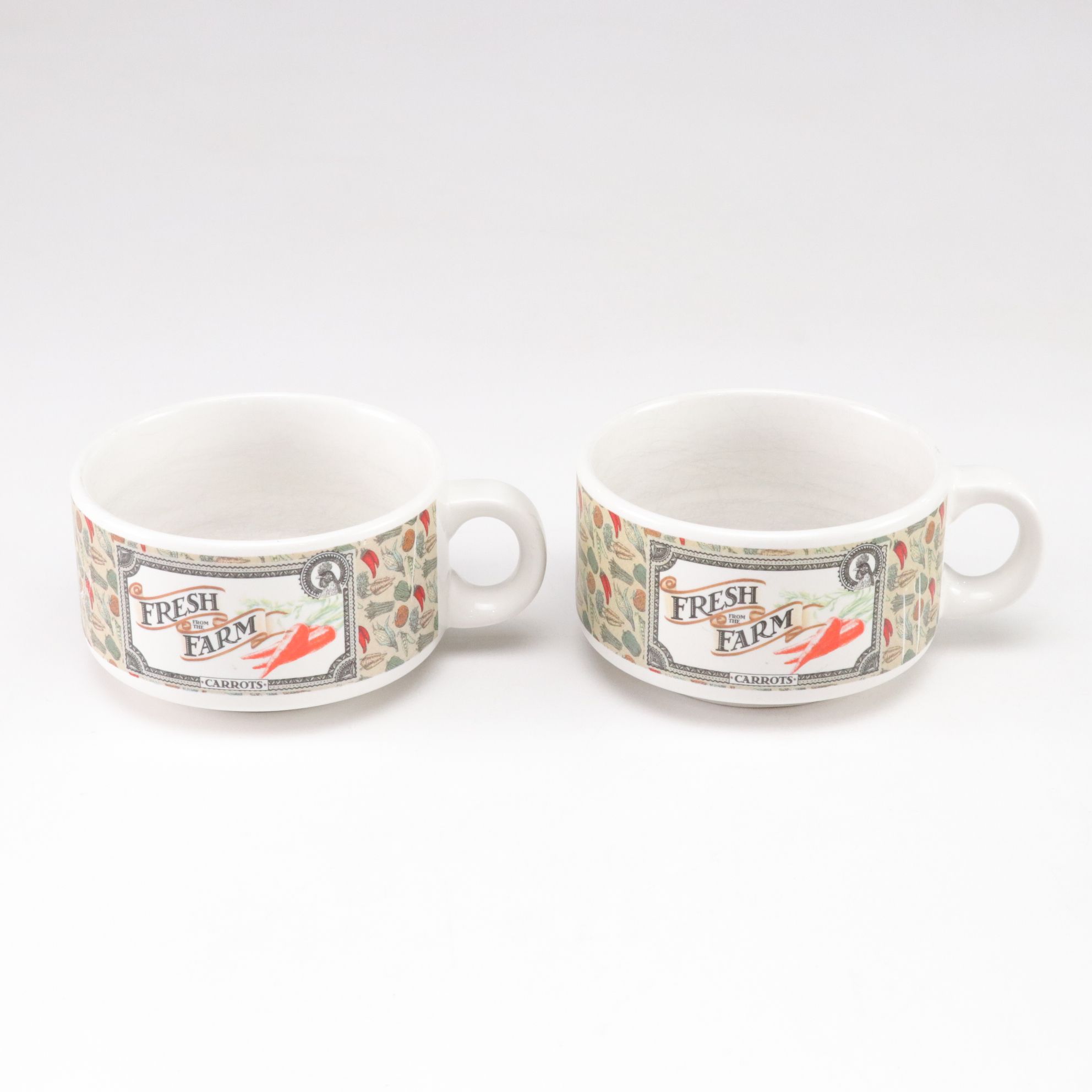 Holland Mold Ceramic "Lettuce" Covered Casserole with Soup Cups and Salad Bowls