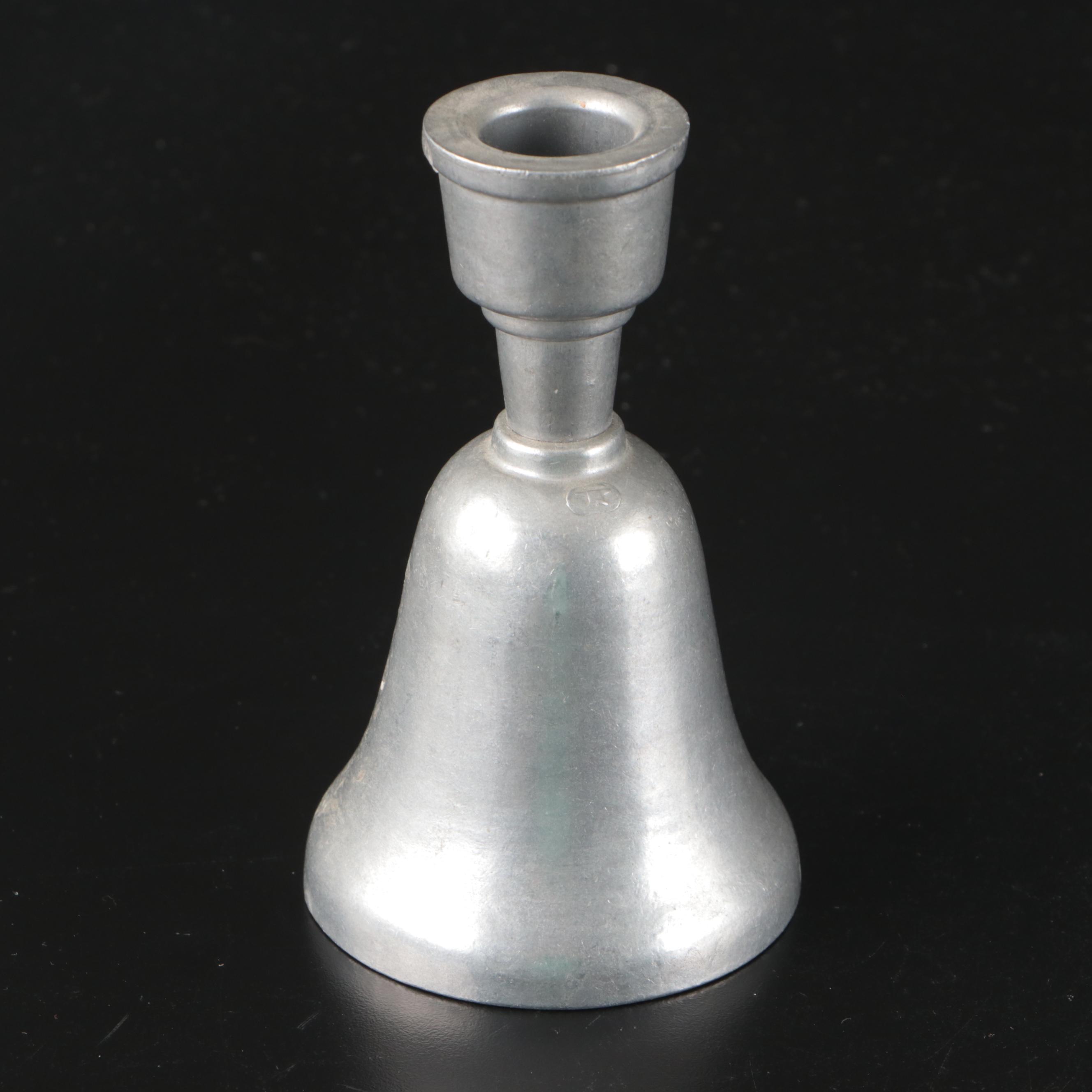 Wendell August Hammered Pewter Plate with More Metal Office Accessories