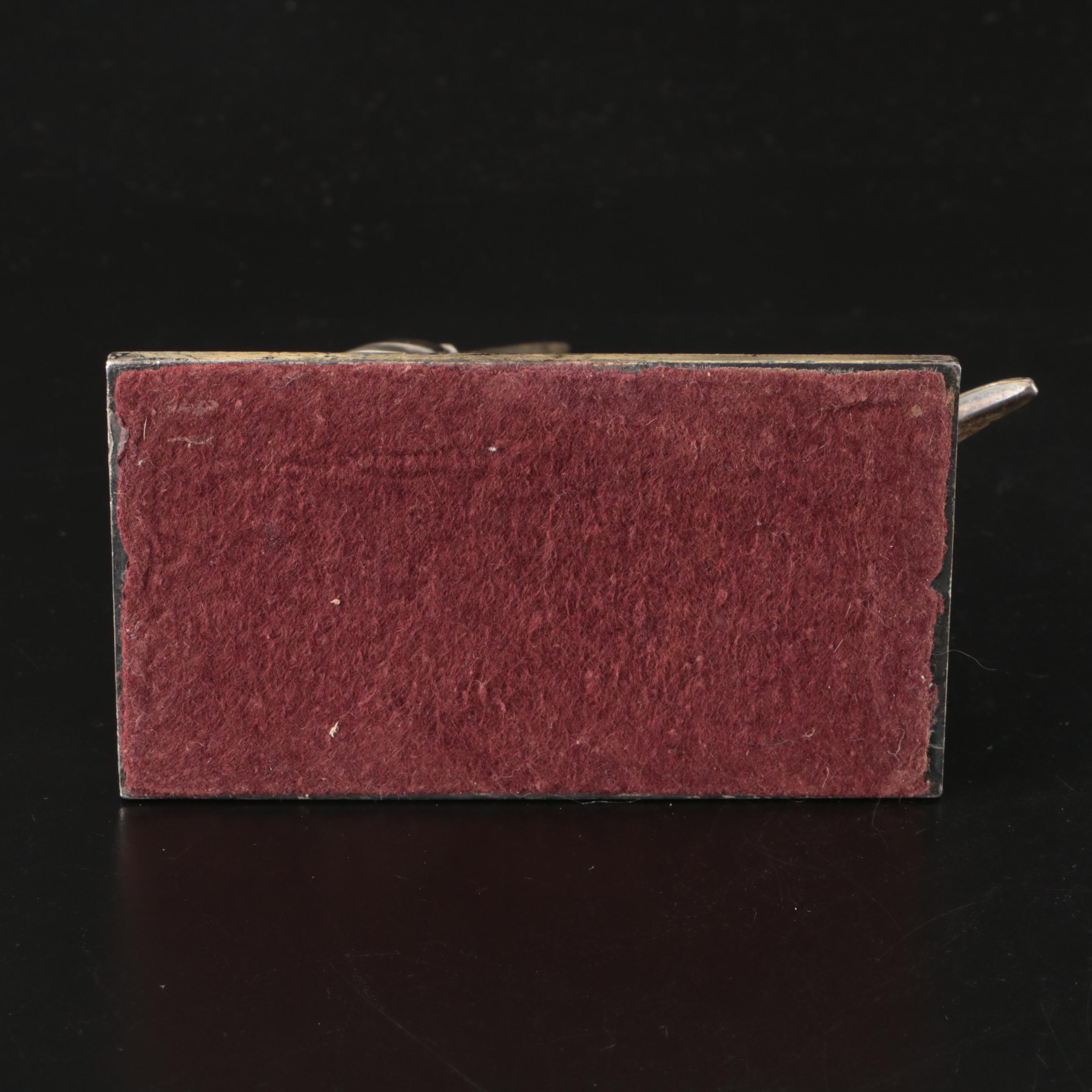 Wendell August Hammered Pewter Plate with More Metal Office Accessories