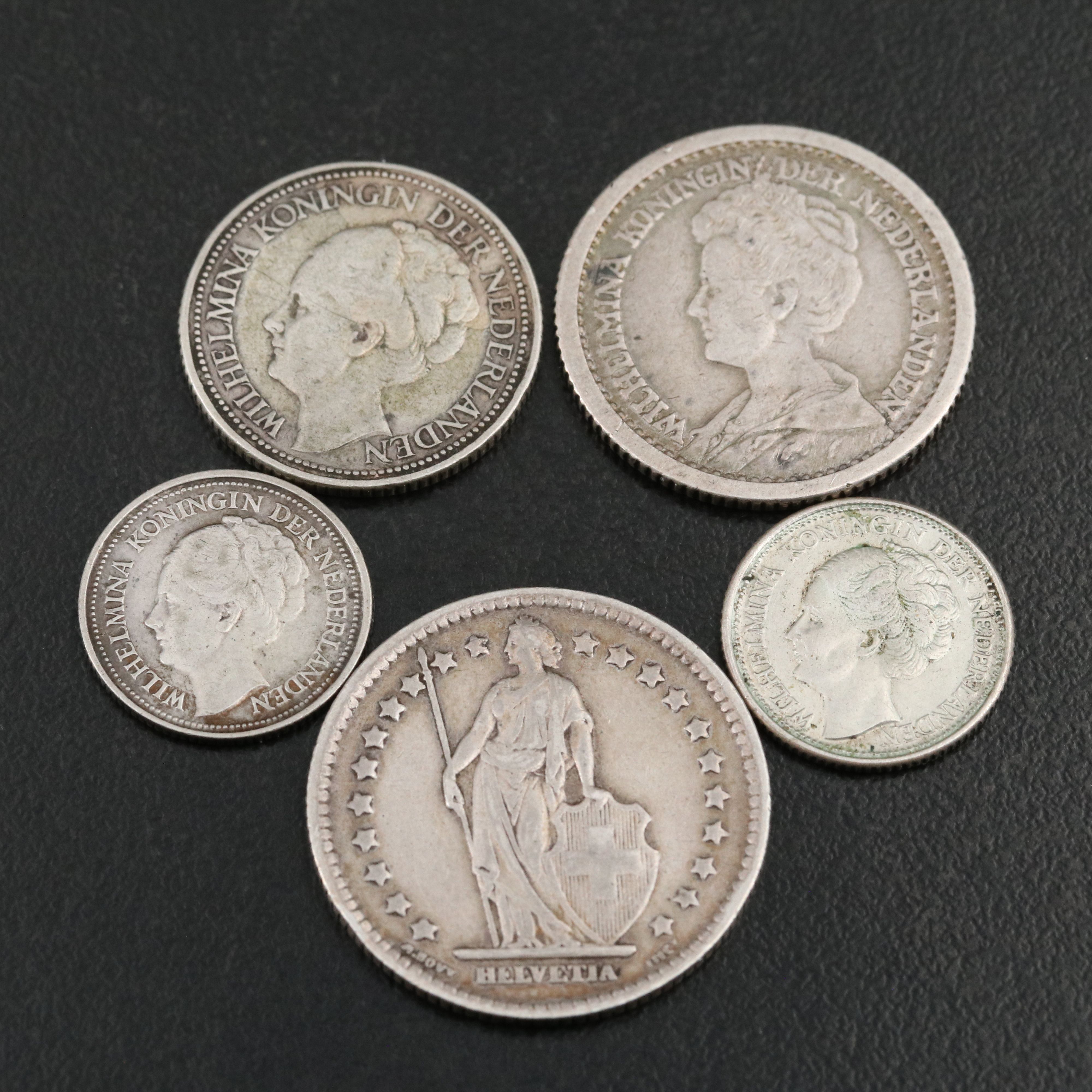 Collection of Sixteen Foreign Silver Coins