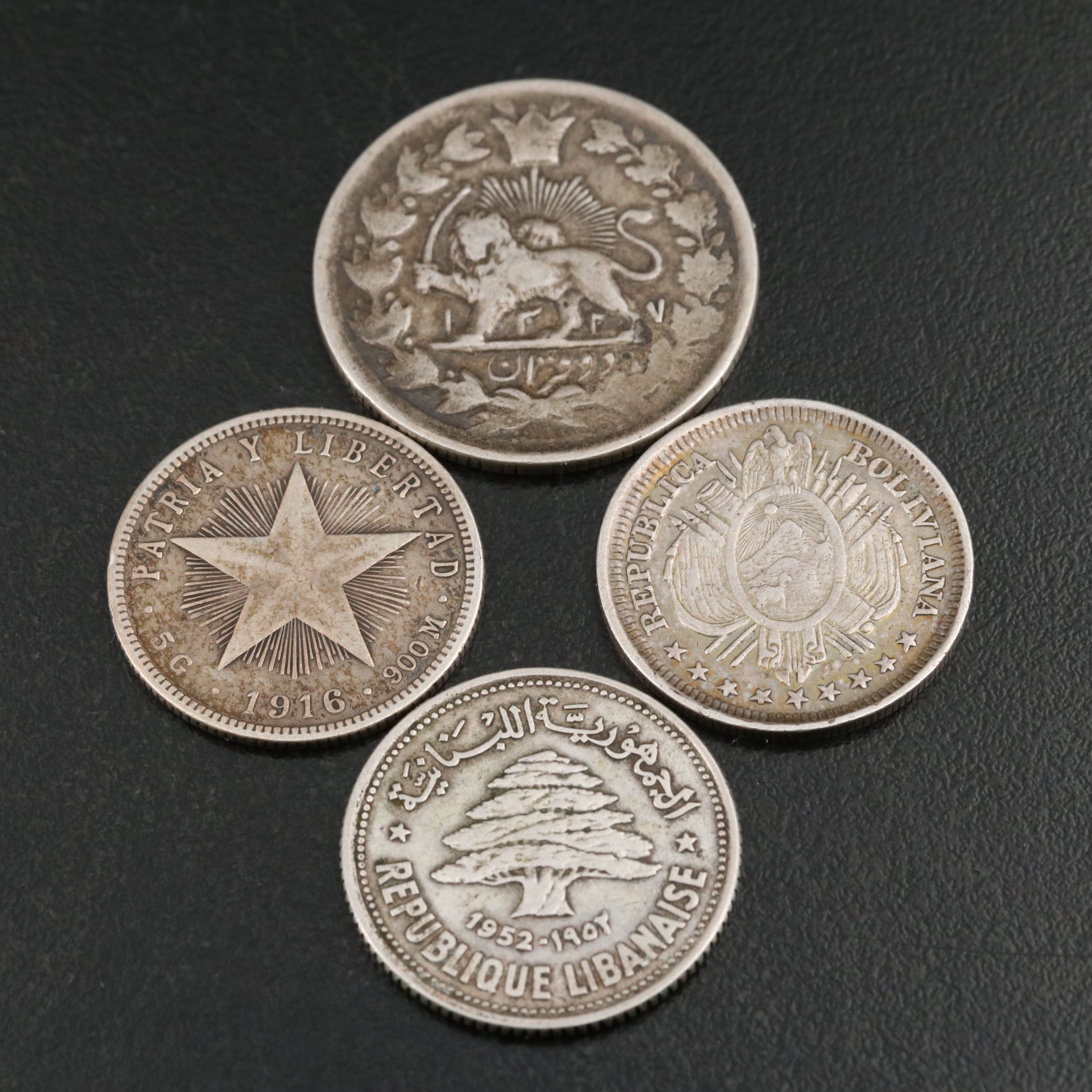 Collection of Sixteen Foreign Silver Coins