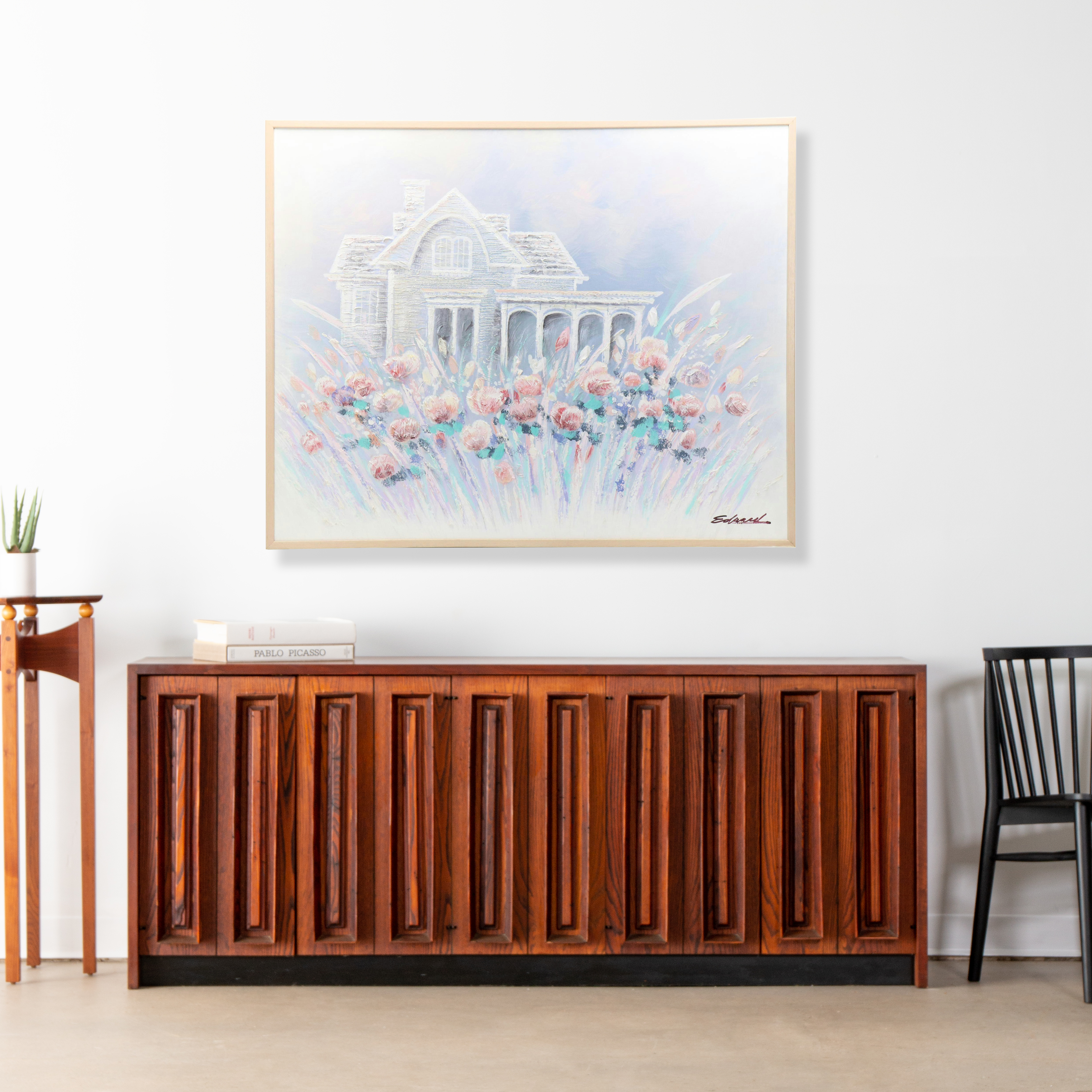 Windsor Art Textured Acrylic Painting "Summer Daylight," Late 20th C.