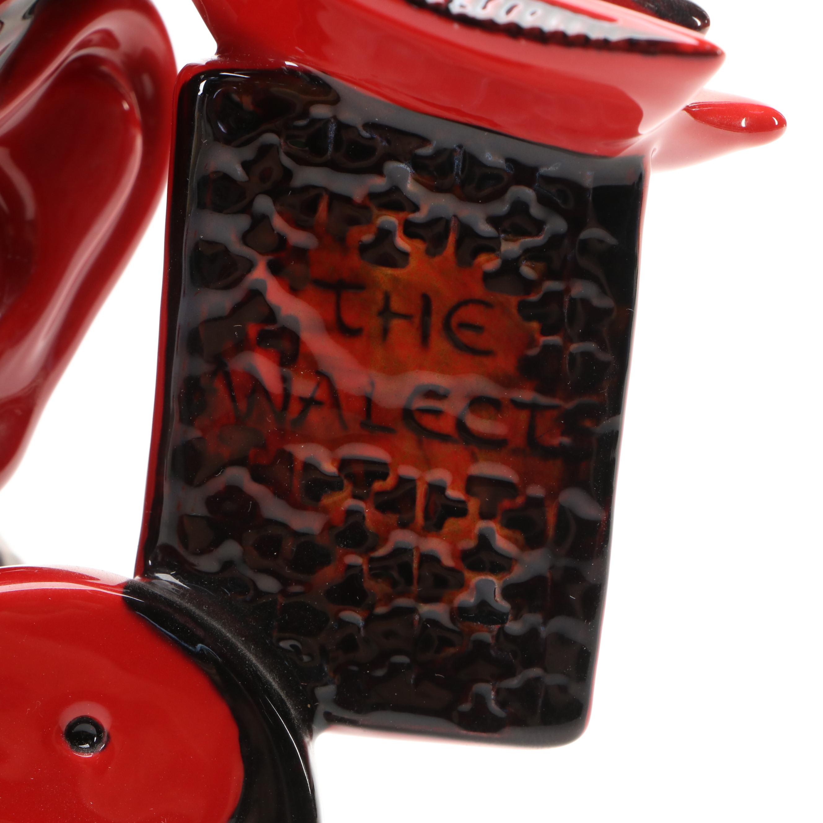 Royal Doulton Limited Edition "Confucius" Flambé Ceramic Pitcher, 1995