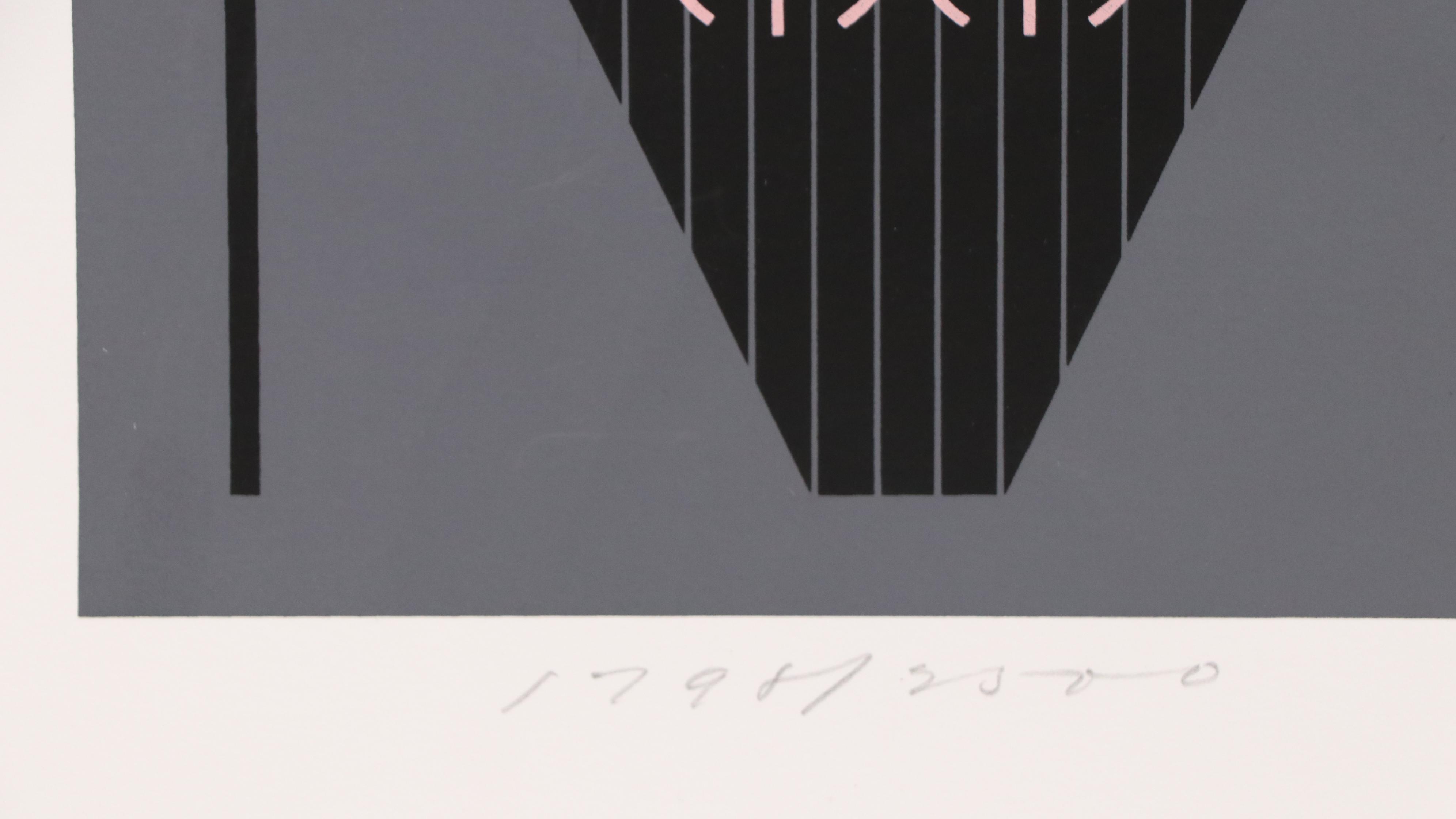 Charley Harper Serigraph "Buzz Off, You Turkey!," 1979