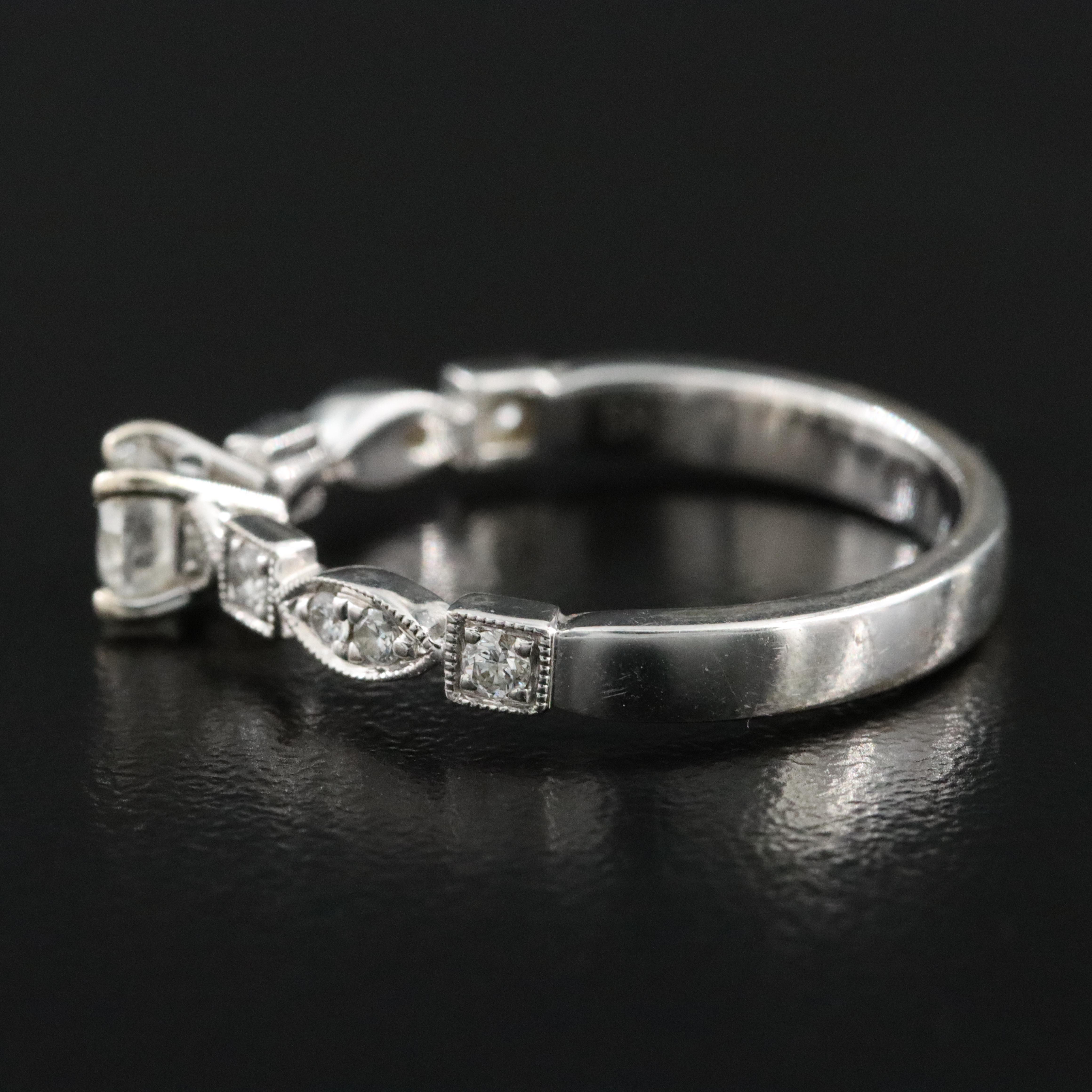 14K 0.58 CTW Diamond Ring