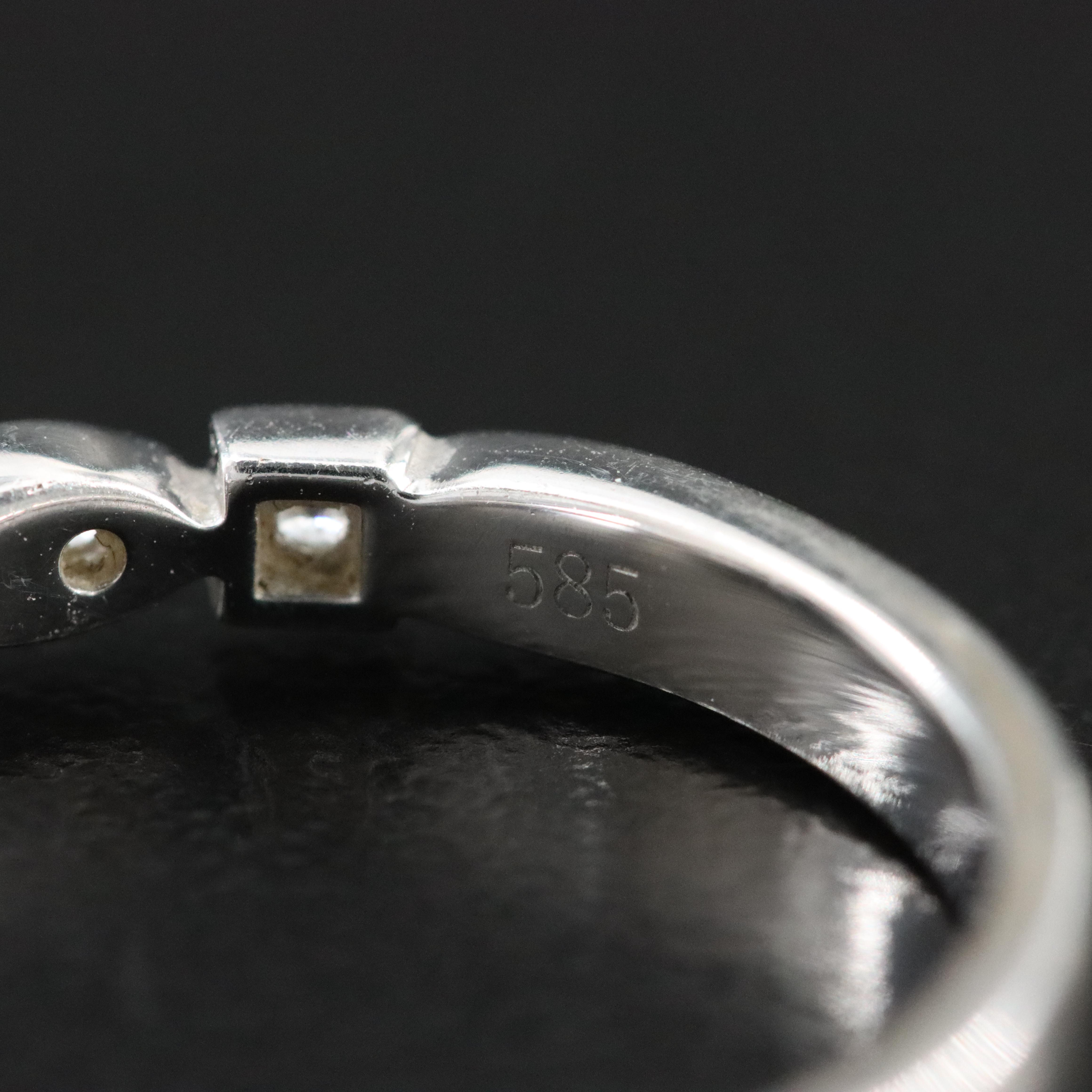 14K 0.58 CTW Diamond Ring