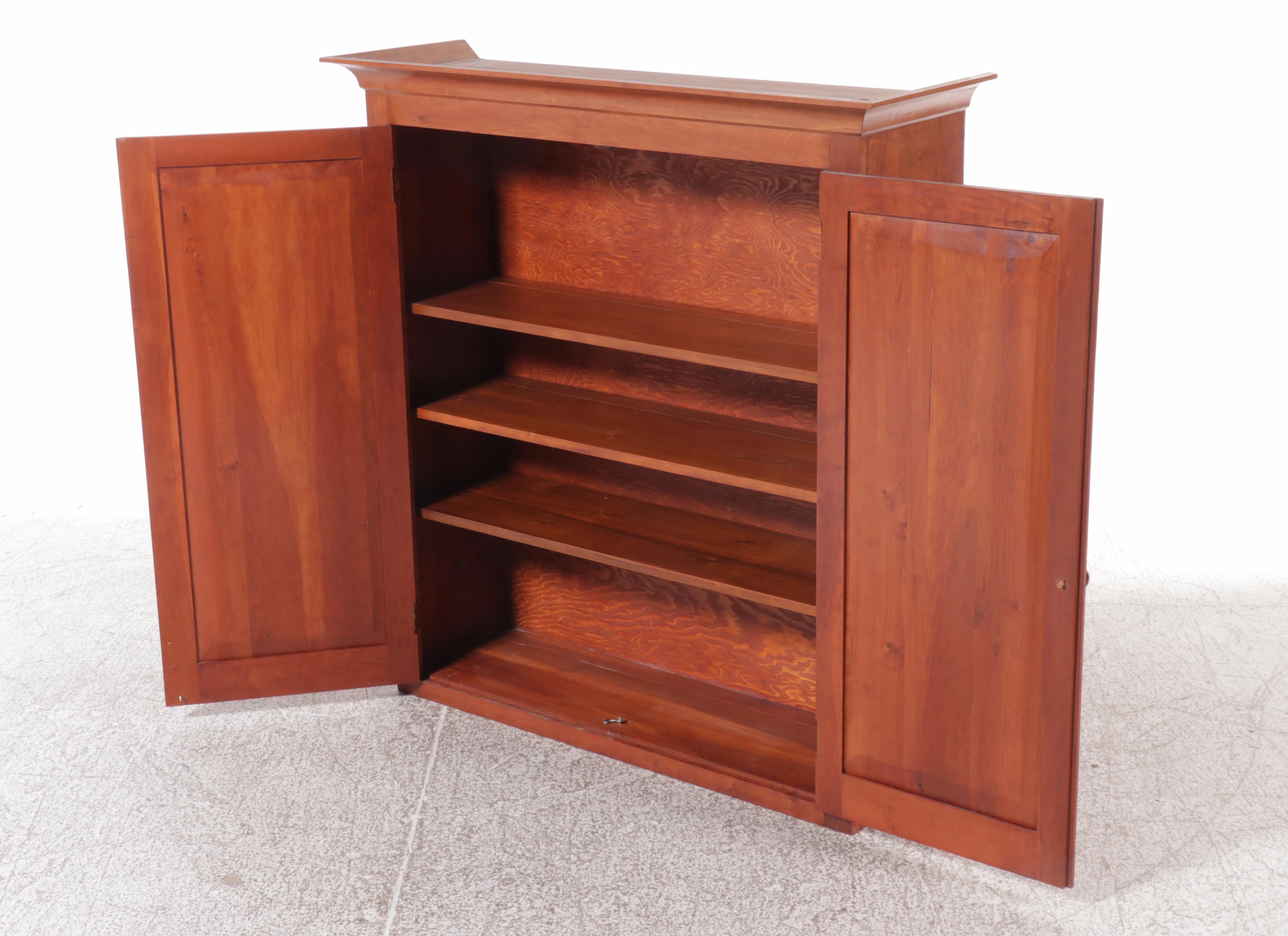 Traditional Style Cherry Cabinet Top