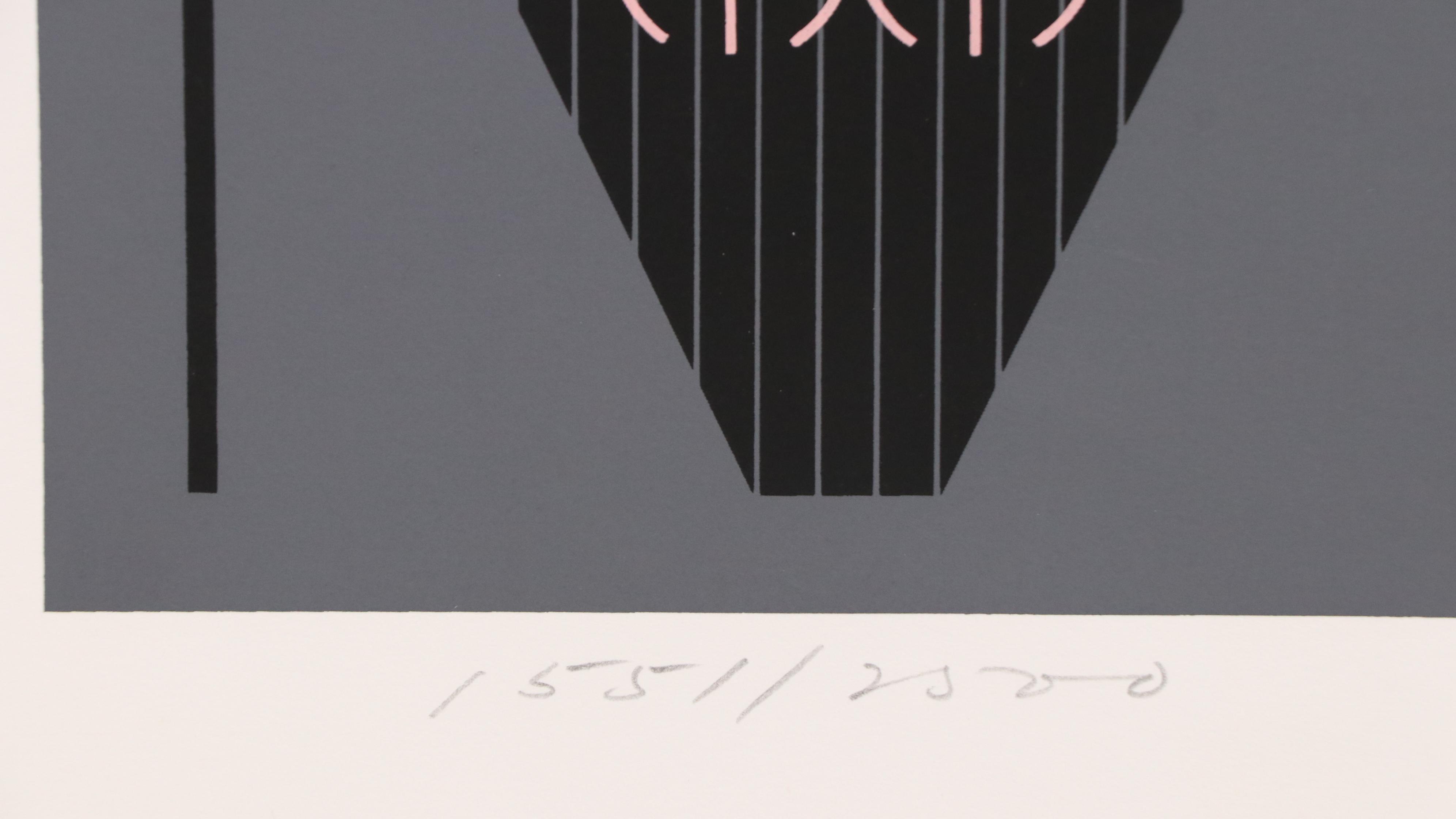 Charley Harper Serigraph "Buzz Off, You Turkey!," 1979