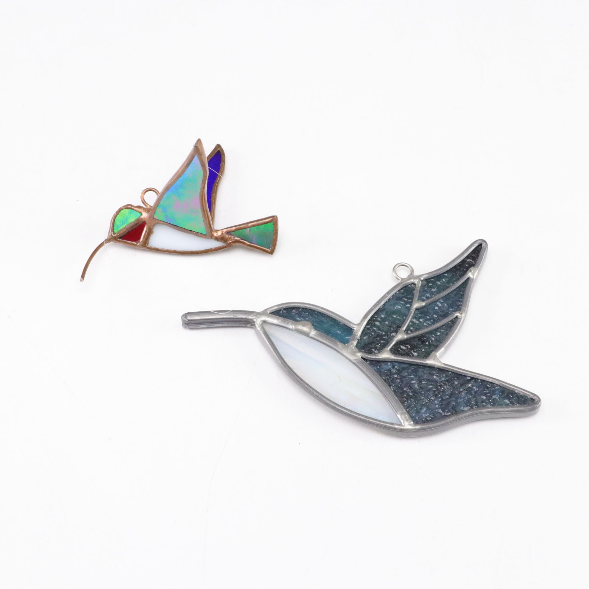 Six Stained Glass Sun Catchers with Cats and More