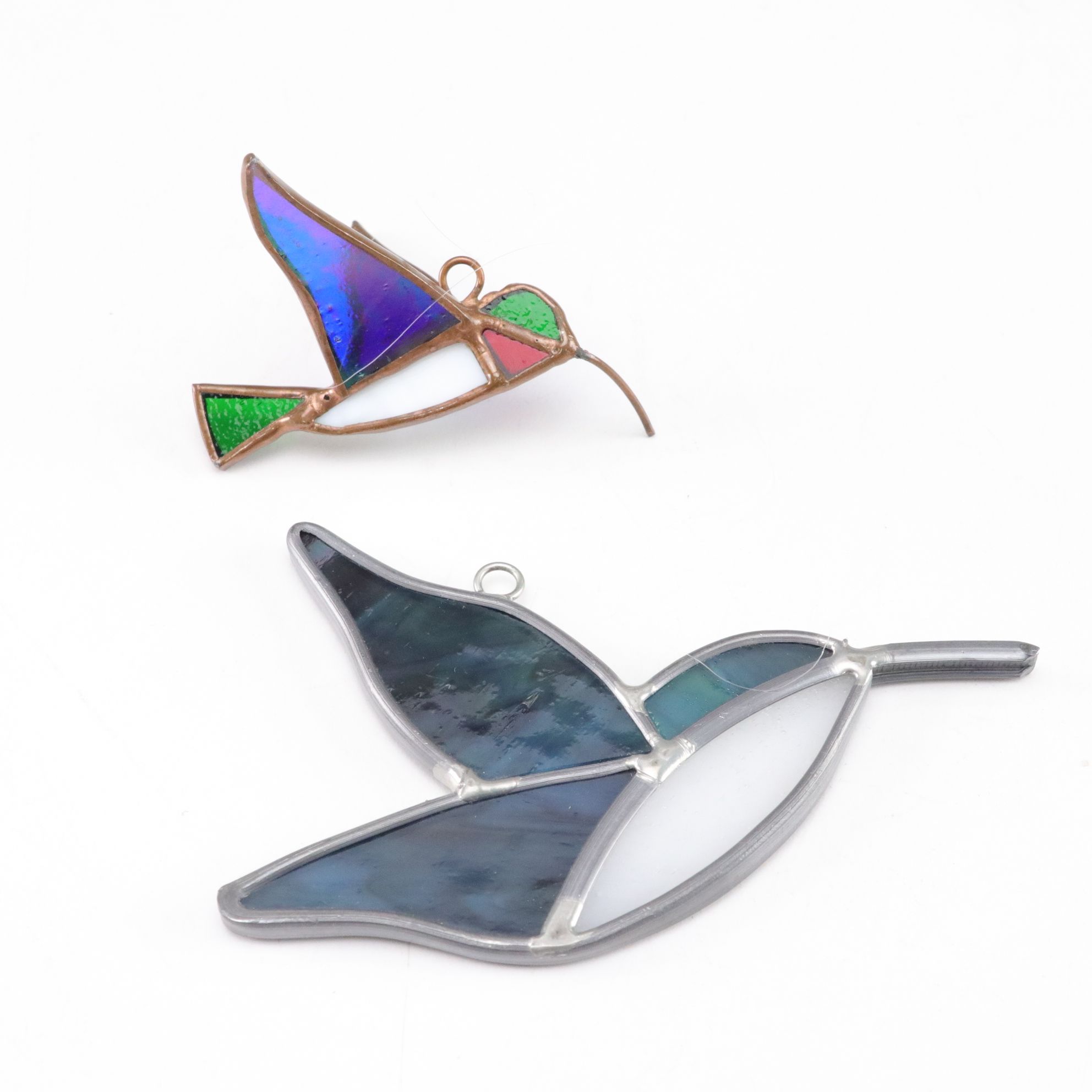 Six Stained Glass Sun Catchers with Cats and More