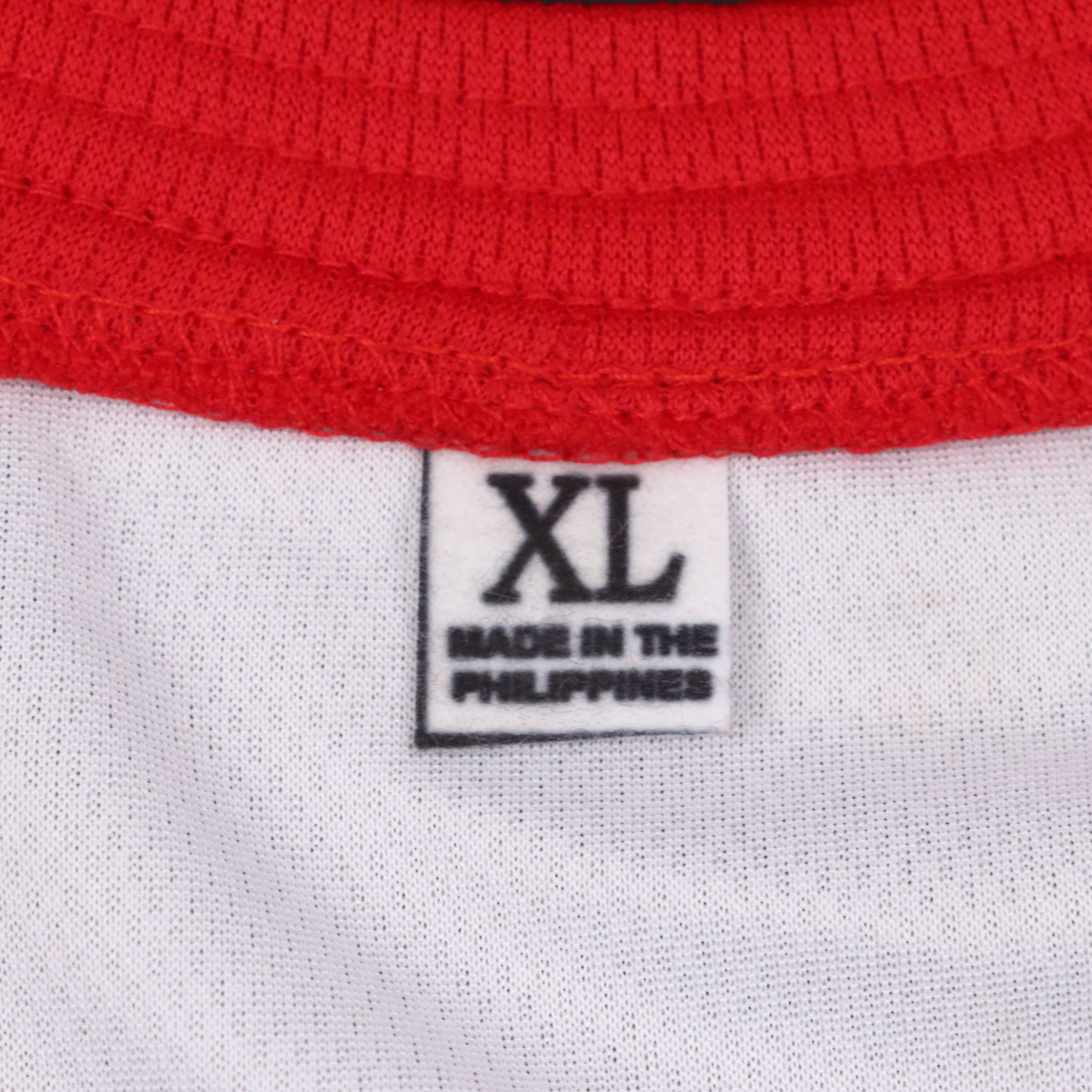 Chris Sabo Signed "90 WS Champs" Cincinnati Reds Baseball Jersey, JSA