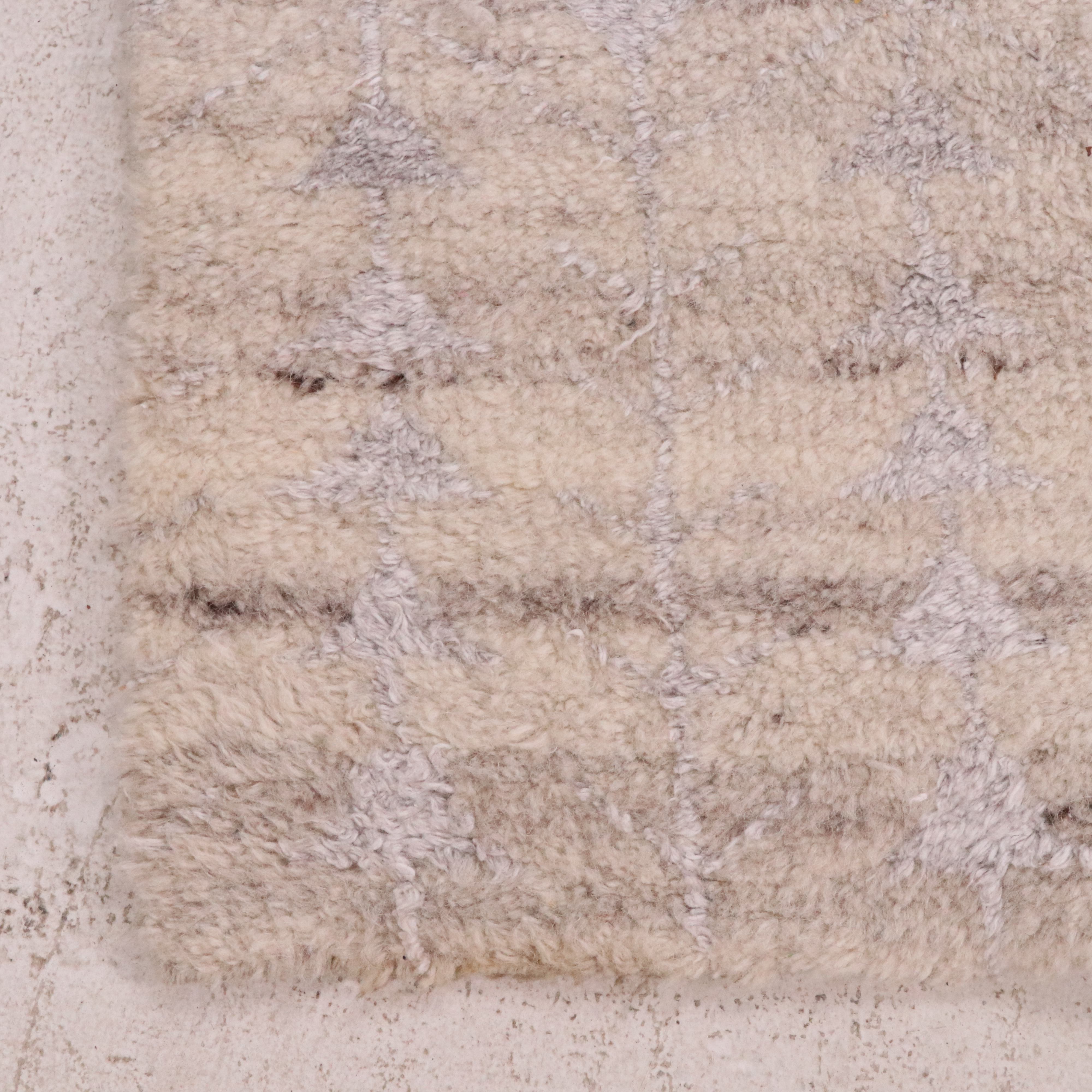 8'2 x 10' Hand-Knotted Indian Contemporary Area Rug