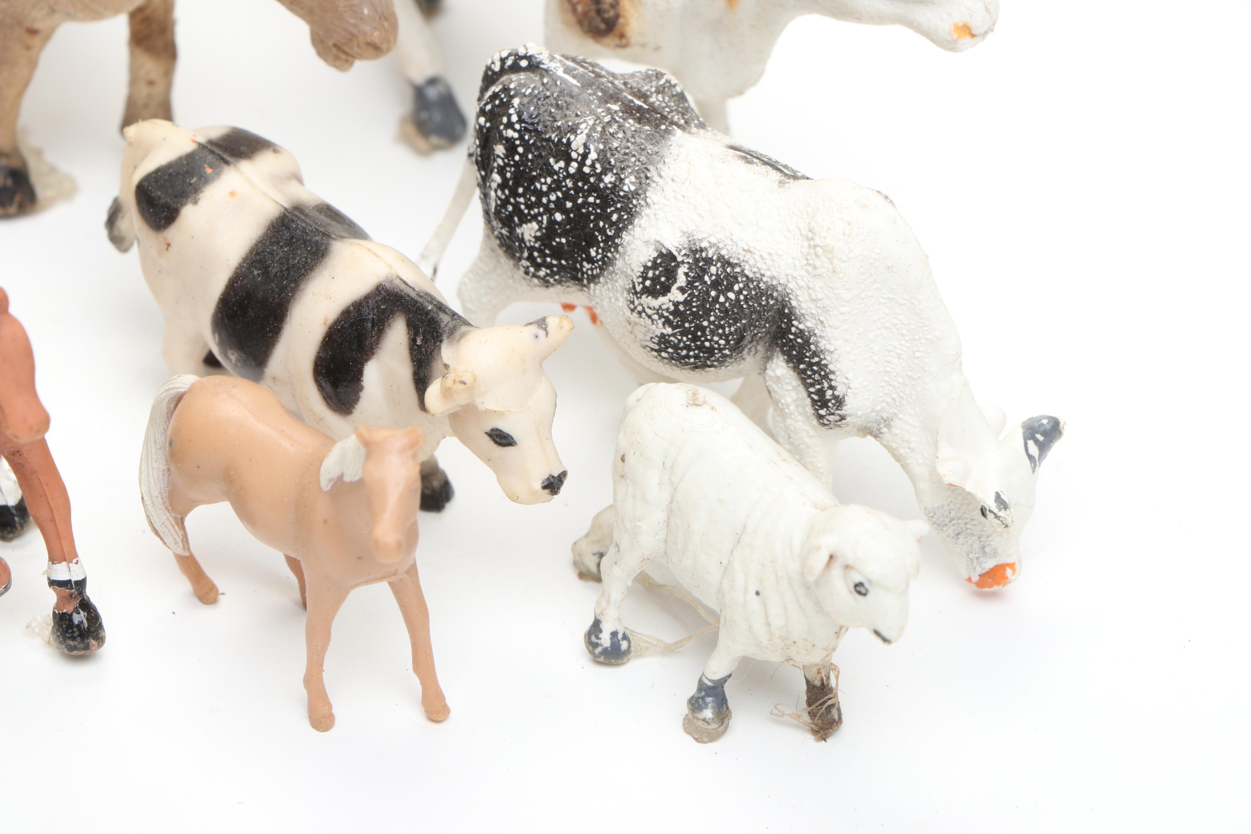 Farmhouse Animal Plastic Toys