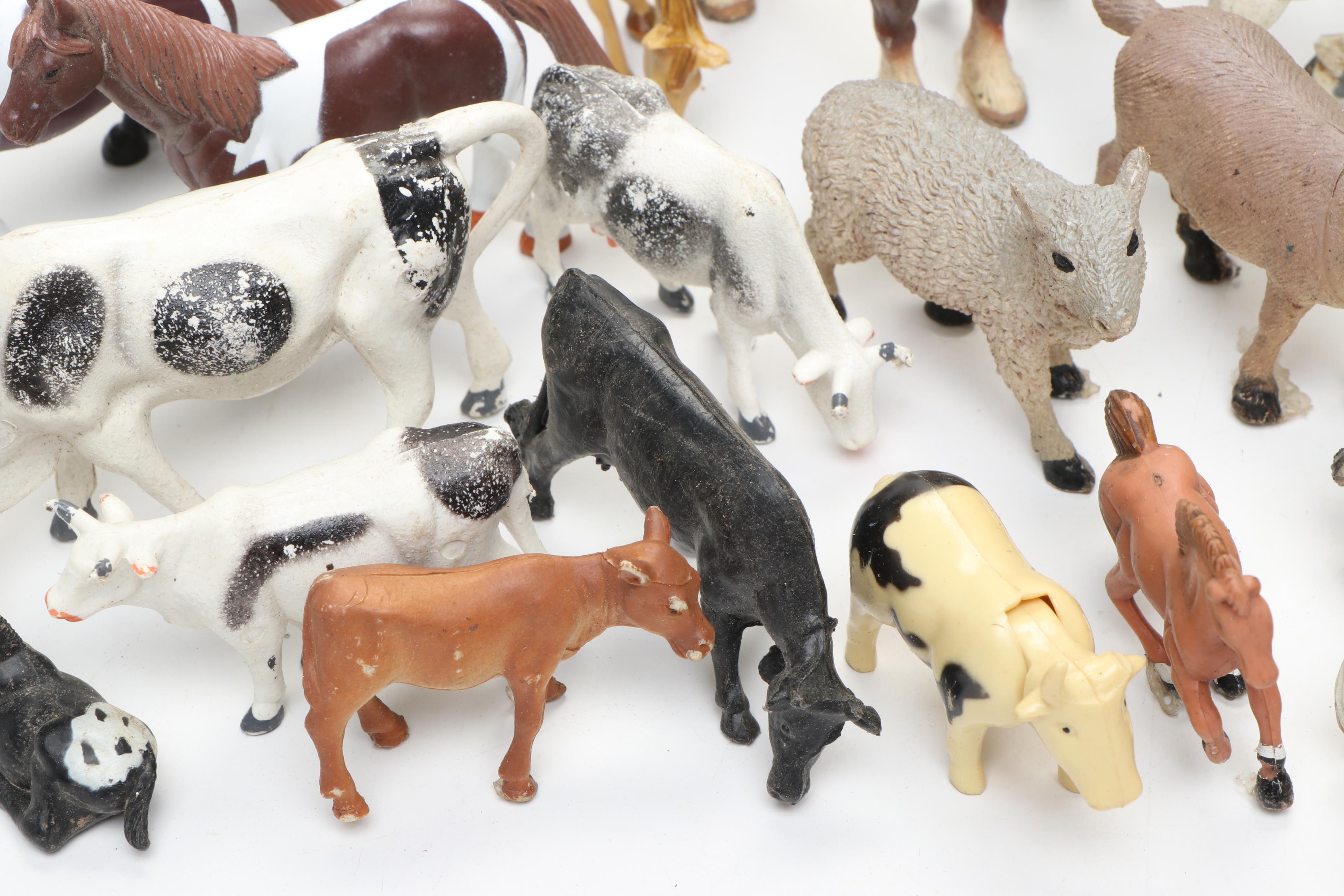 Farmhouse Animal Plastic Toys
