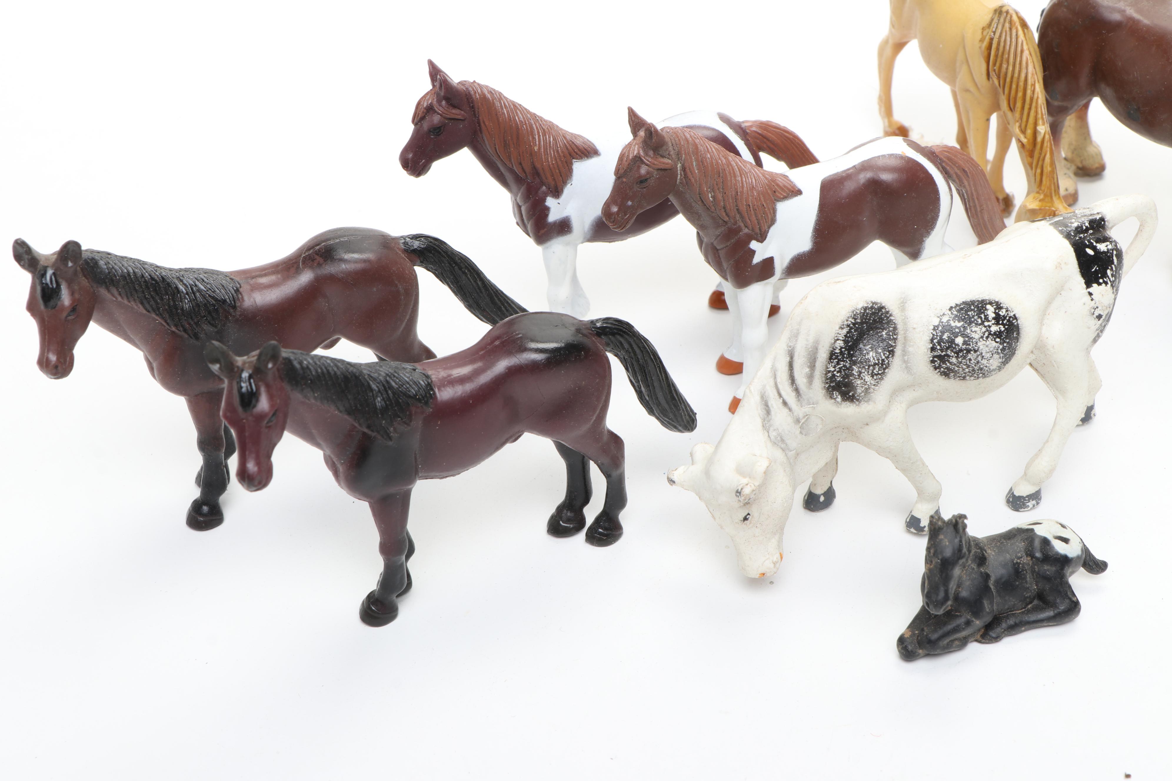 Farmhouse Animal Plastic Toys