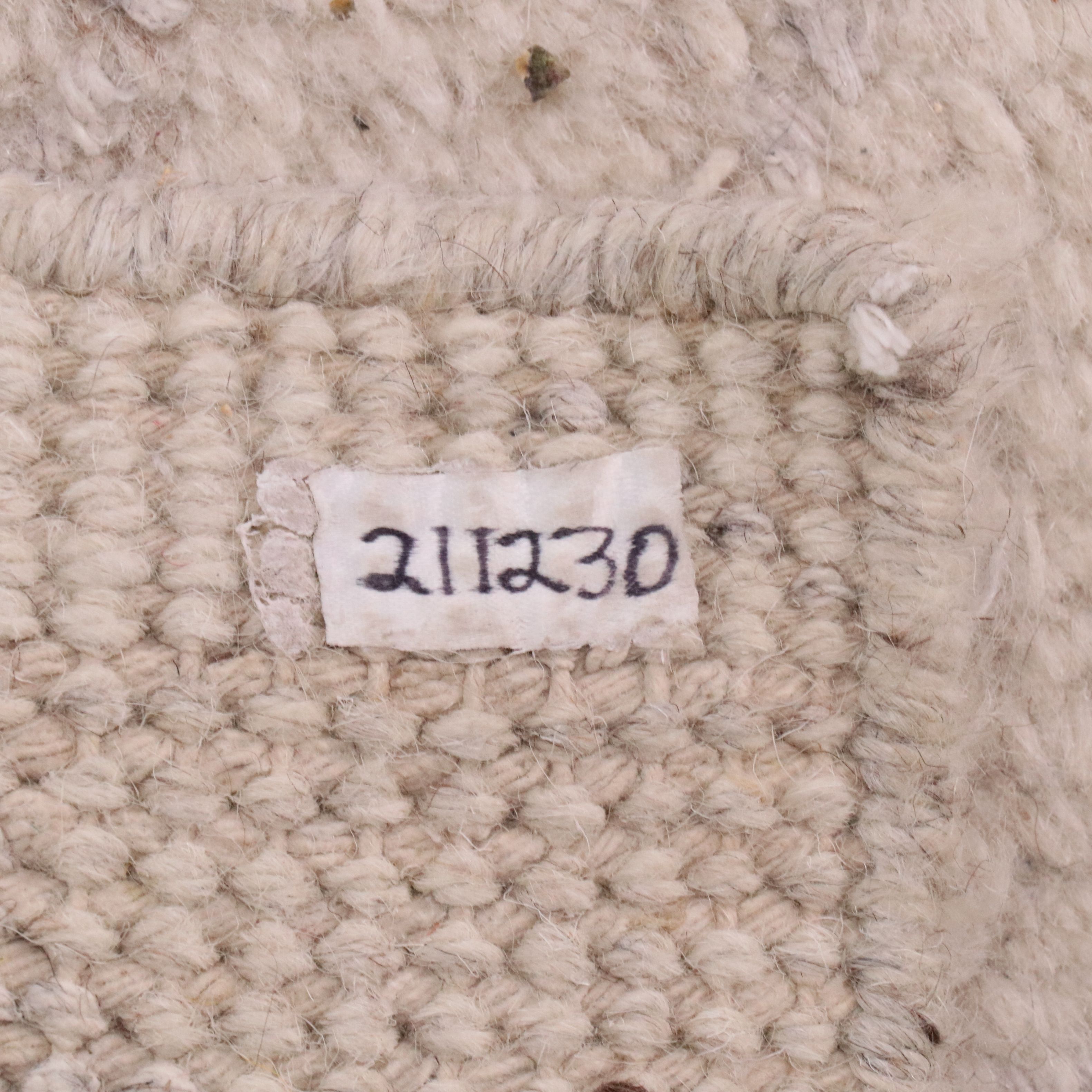 8'2 x 10' Hand-Knotted Indian Contemporary Area Rug