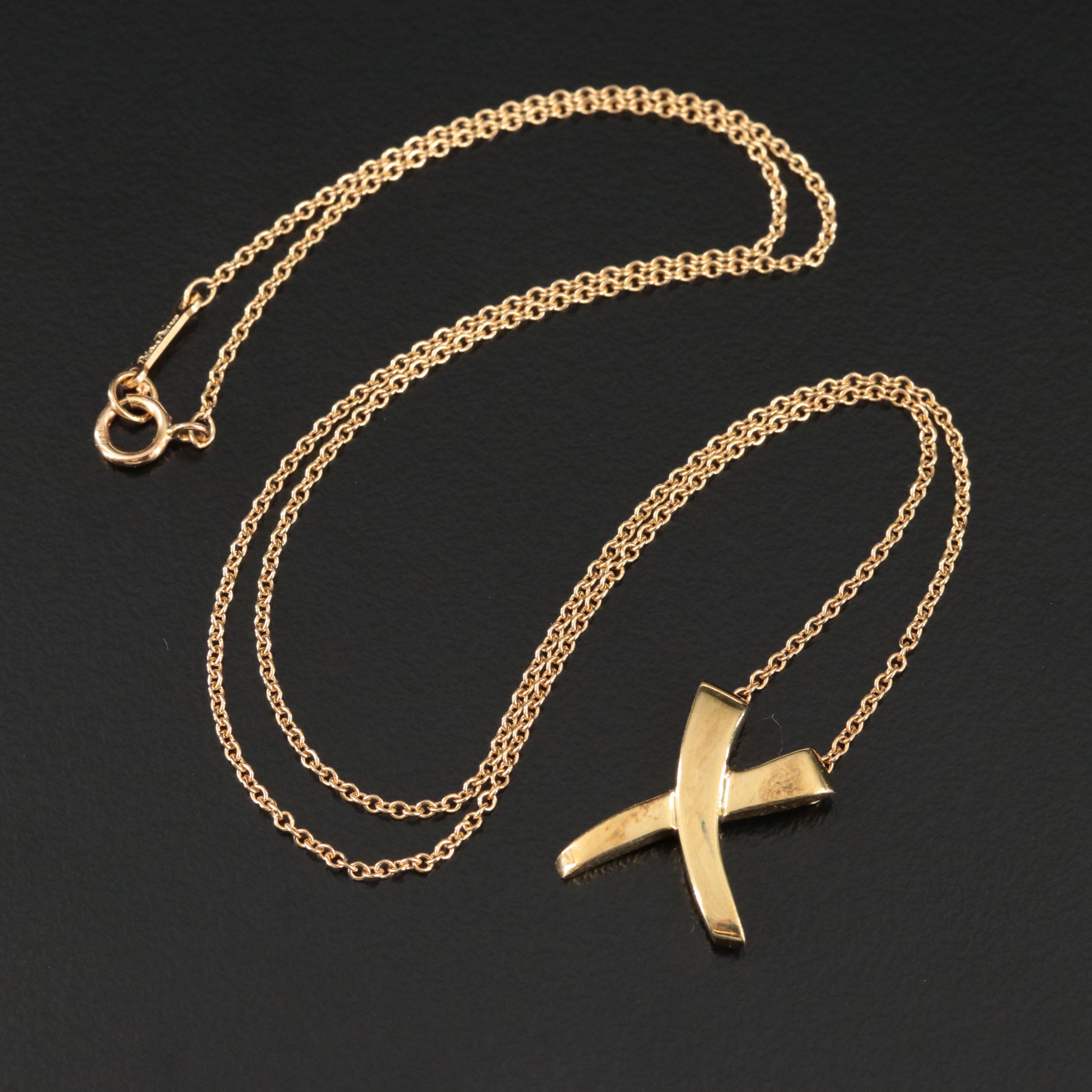 Paloma Picasso for Tiffany & Co. Graffiti X 18K Necklace