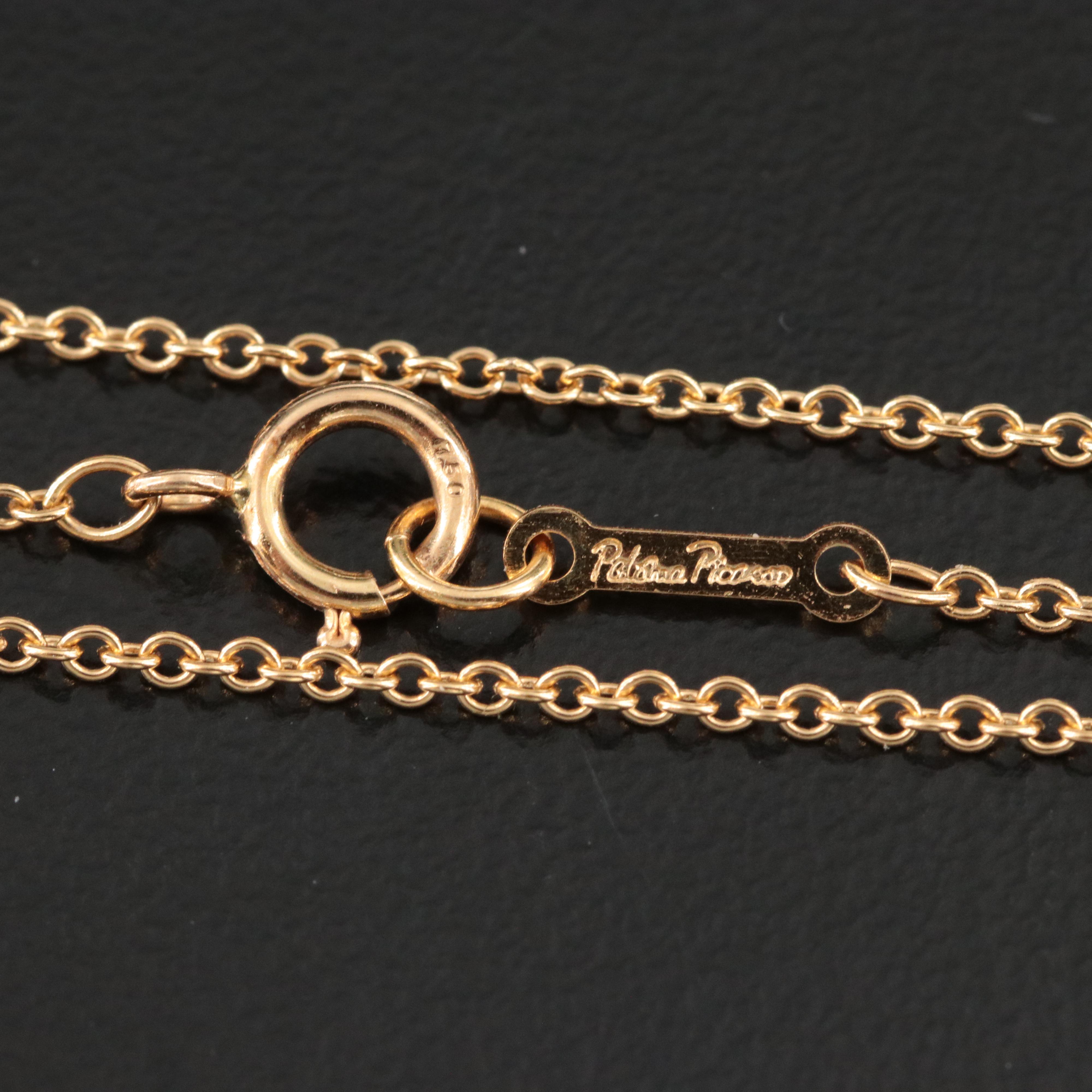 Paloma Picasso for Tiffany & Co. Graffiti X 18K Necklace