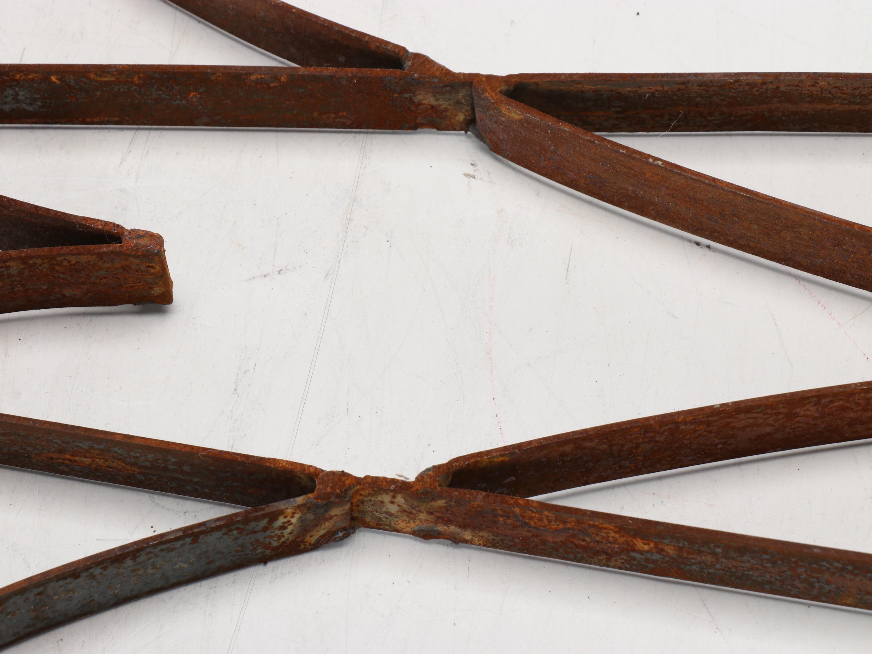 Architectural Salvage Ironwork Panel, 20th Century