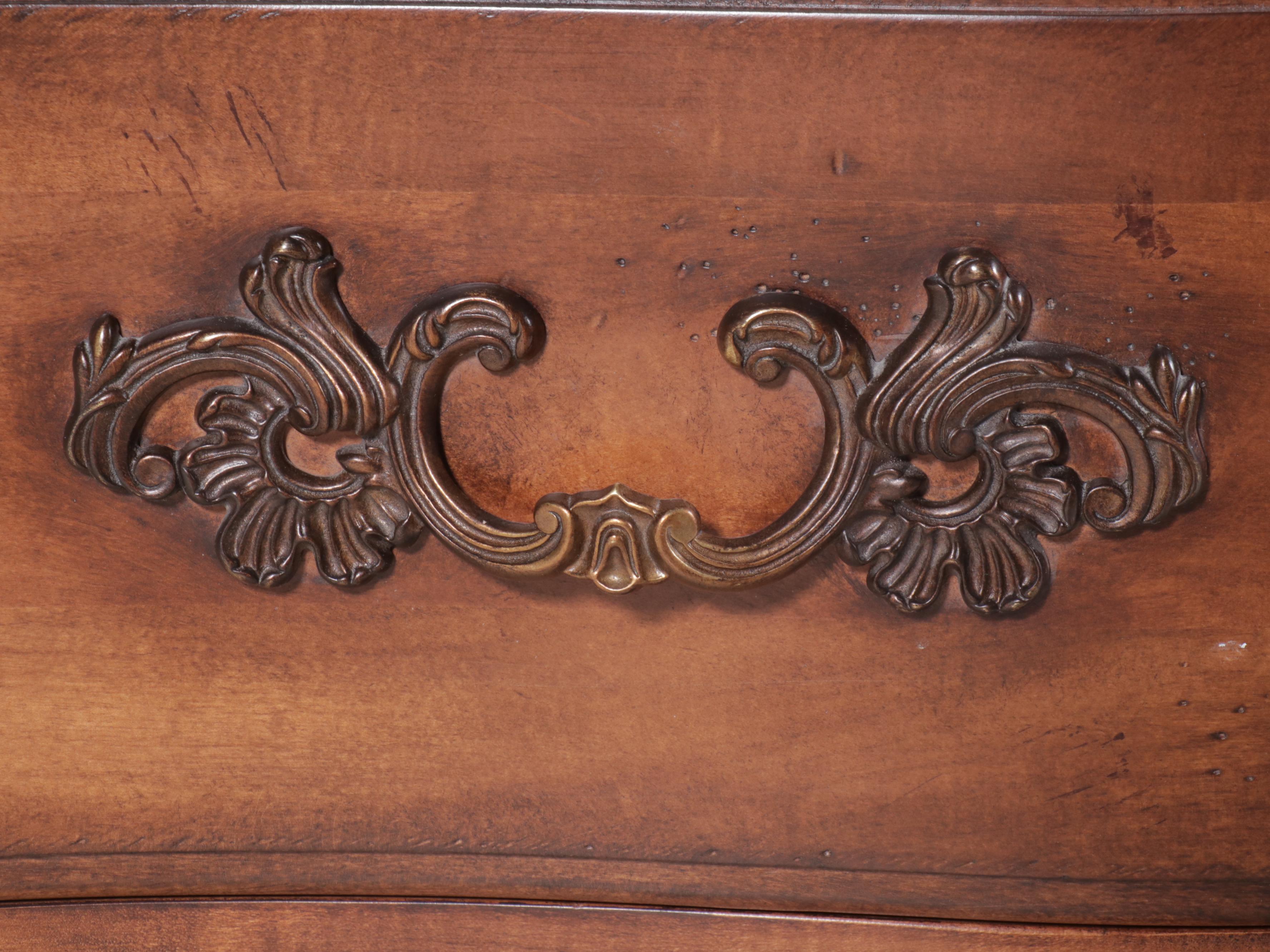 Sherrill Occasional Serpentine Front Three-Drawer Chest