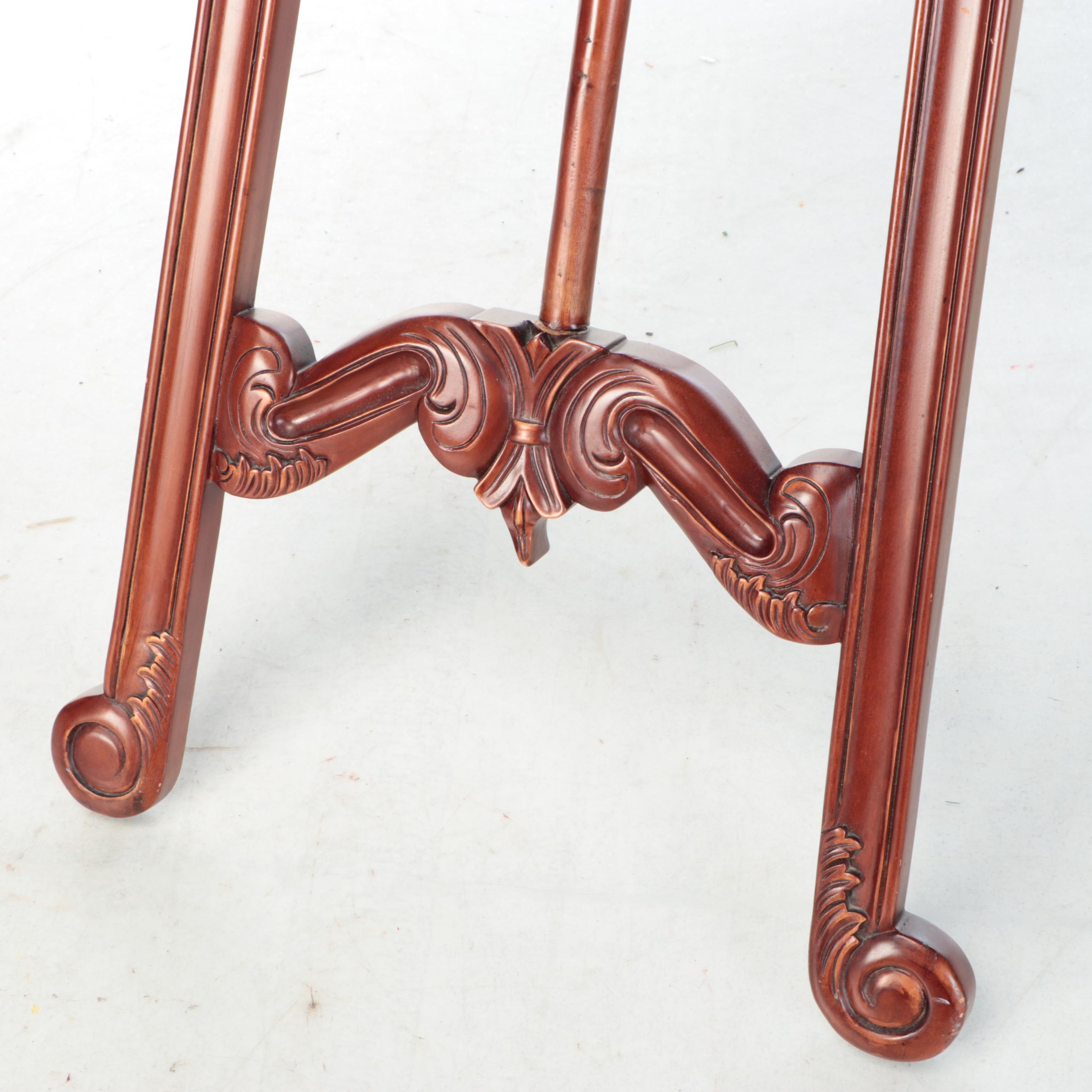 Rococo Style Wooden Art Easel