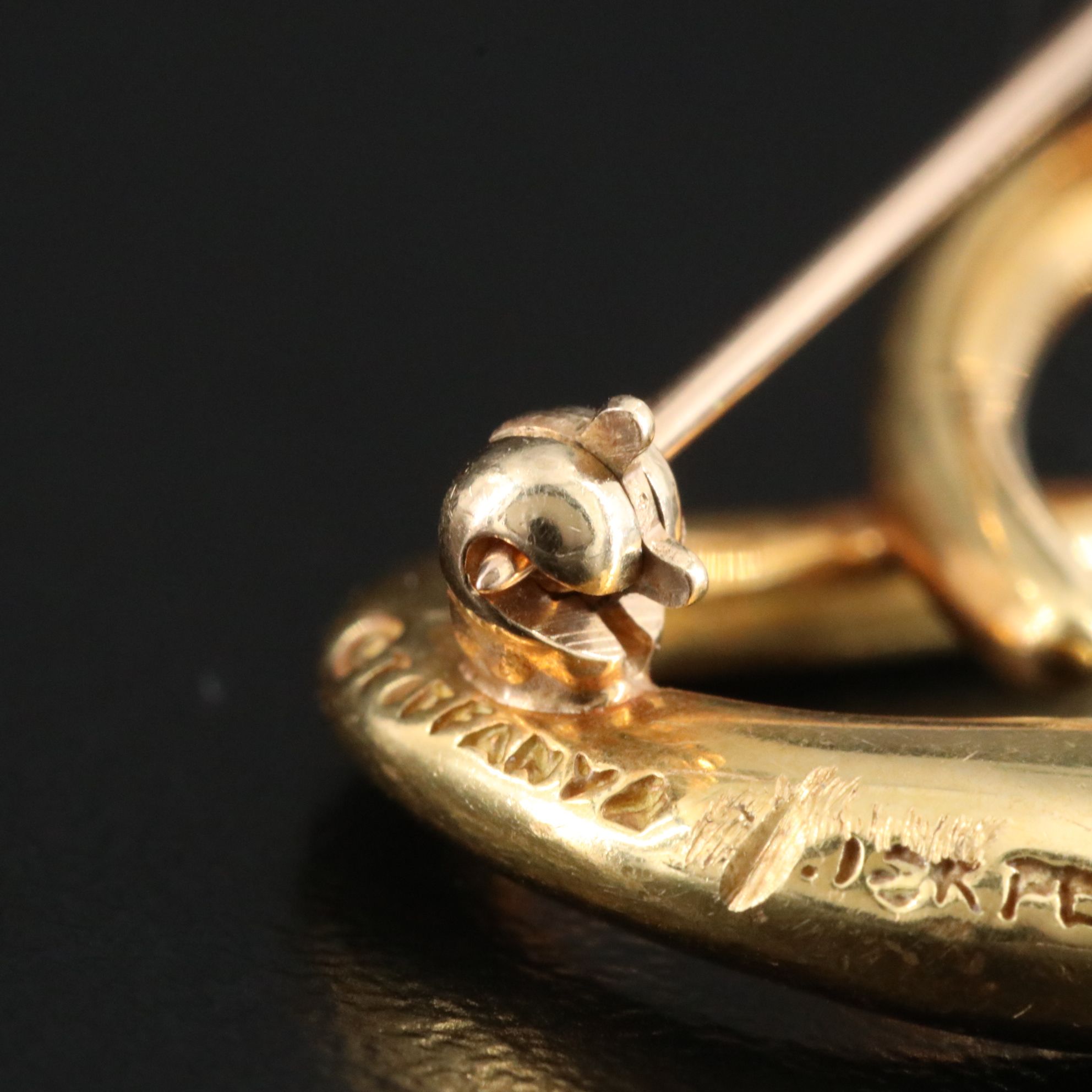 Elsa Peretti for Tiffany & Co. Alphabet Letters 18K Initial S Brooch