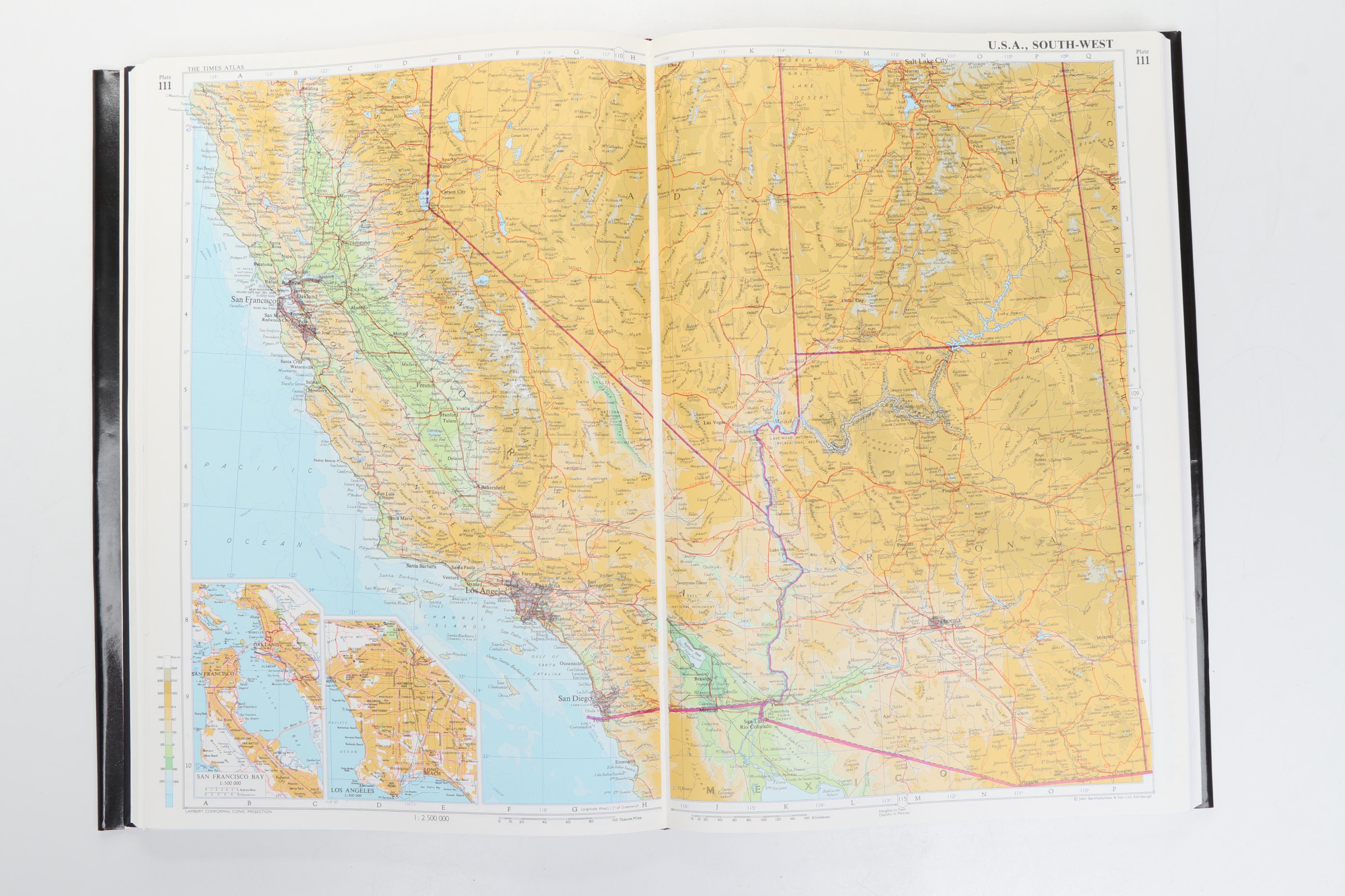 Ninth Edition "The Times Atlas of the World," 1994