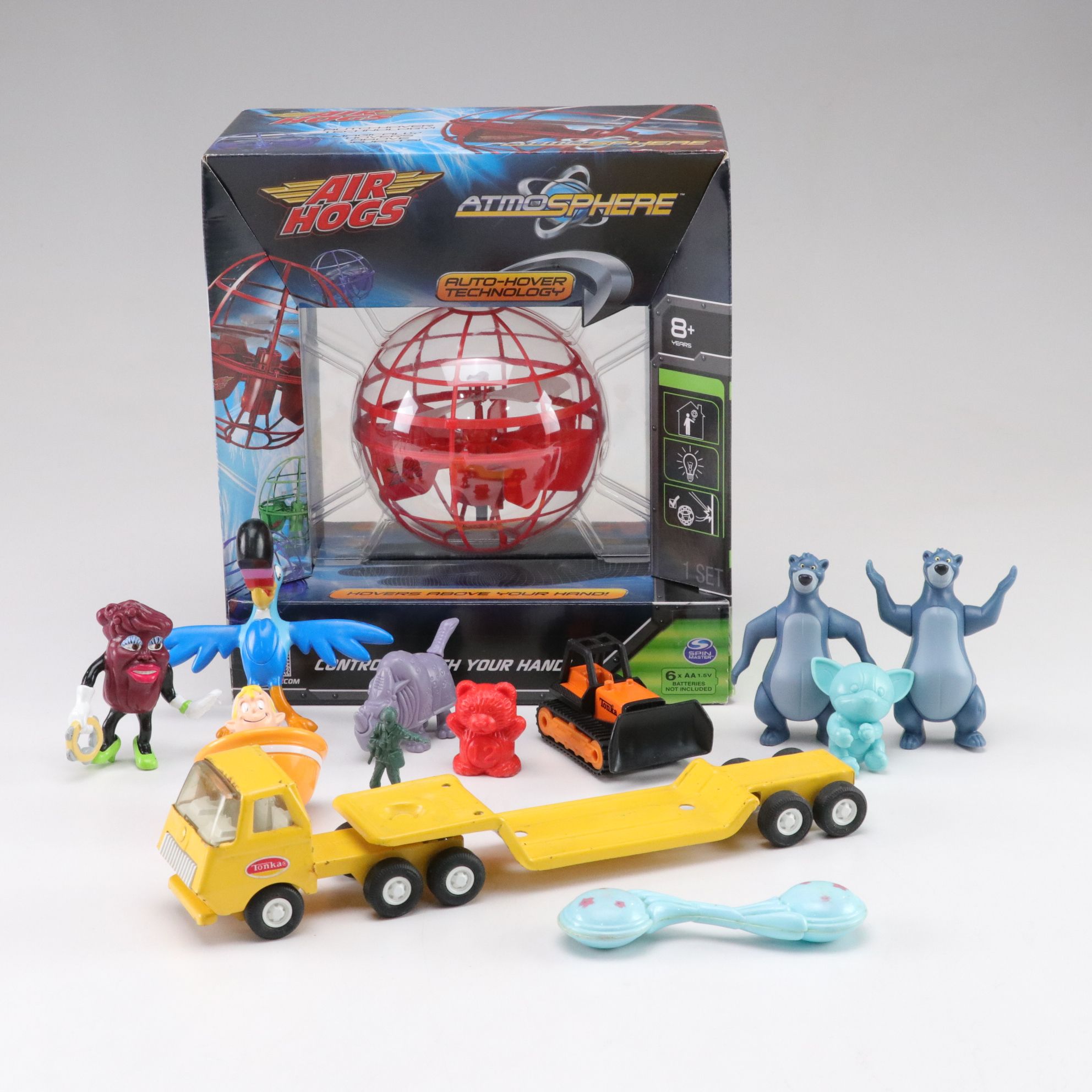 Spinmaster Air Hogs Atmosphere Axis Hovering Sphere with Tonka Truck and More