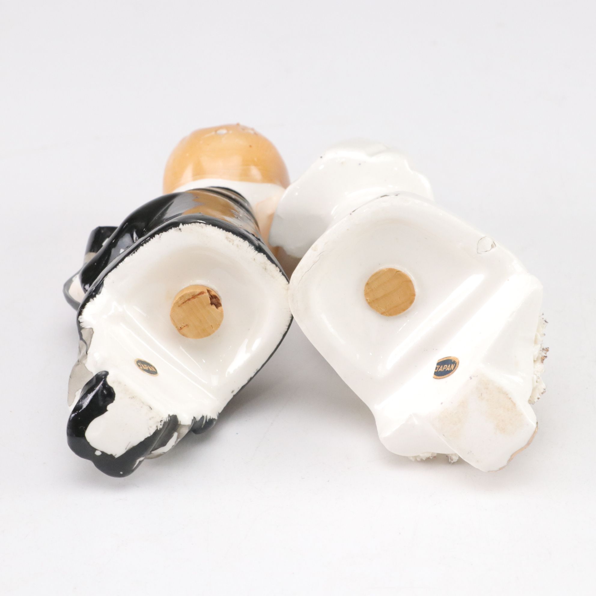 Bride & Groom Kissing Shakers with Southern Belle, Cut Crystal & More Shakers