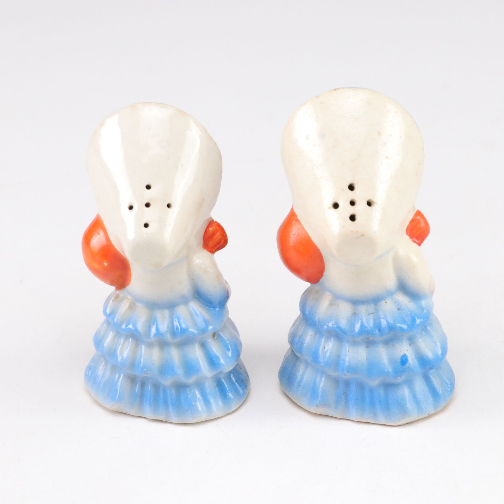 Bride & Groom Kissing Shakers with Southern Belle, Cut Crystal & More Shakers