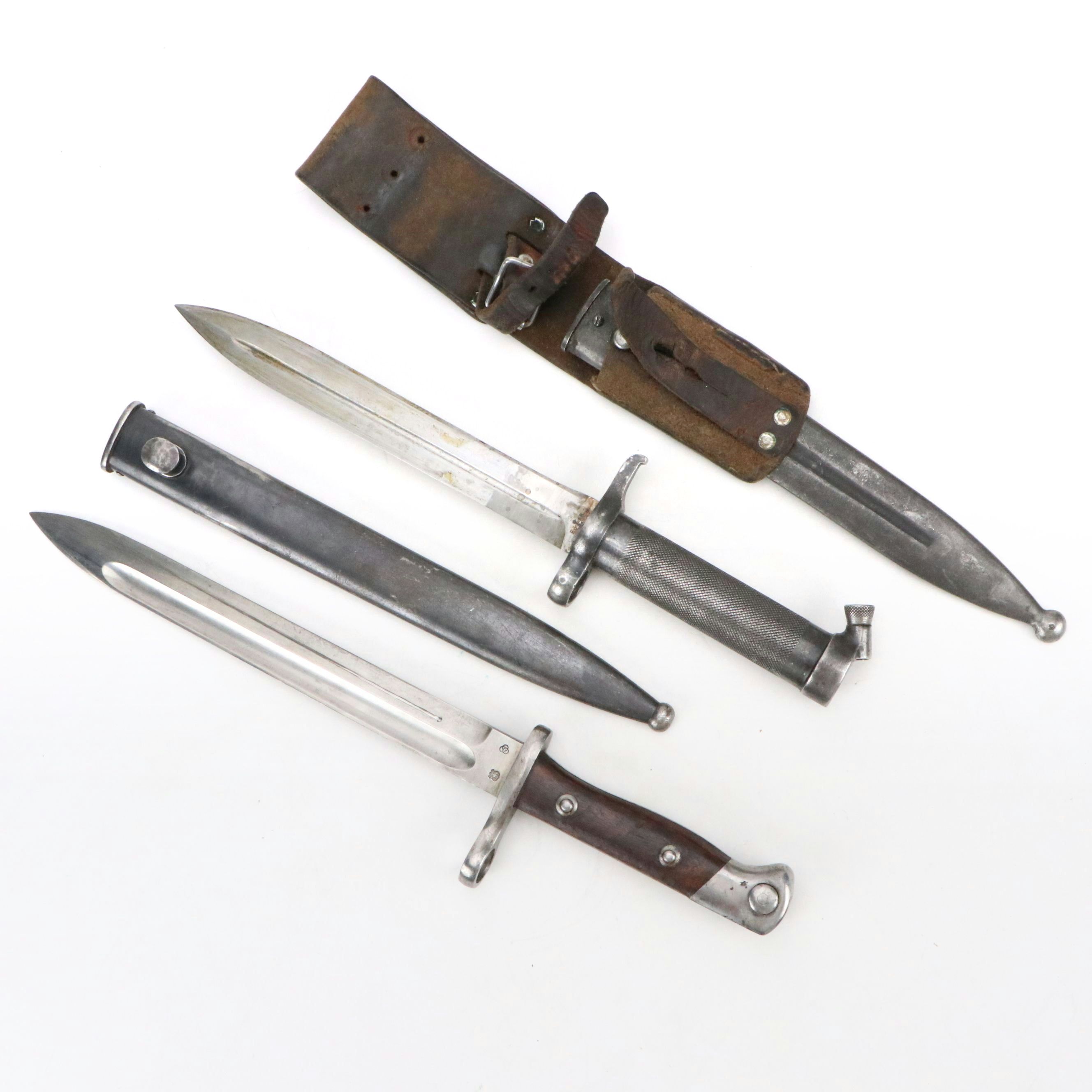 Weyersberg Kirschbaum M1895 and Eskilstuna Jernmanufactur M1896 Bayonets