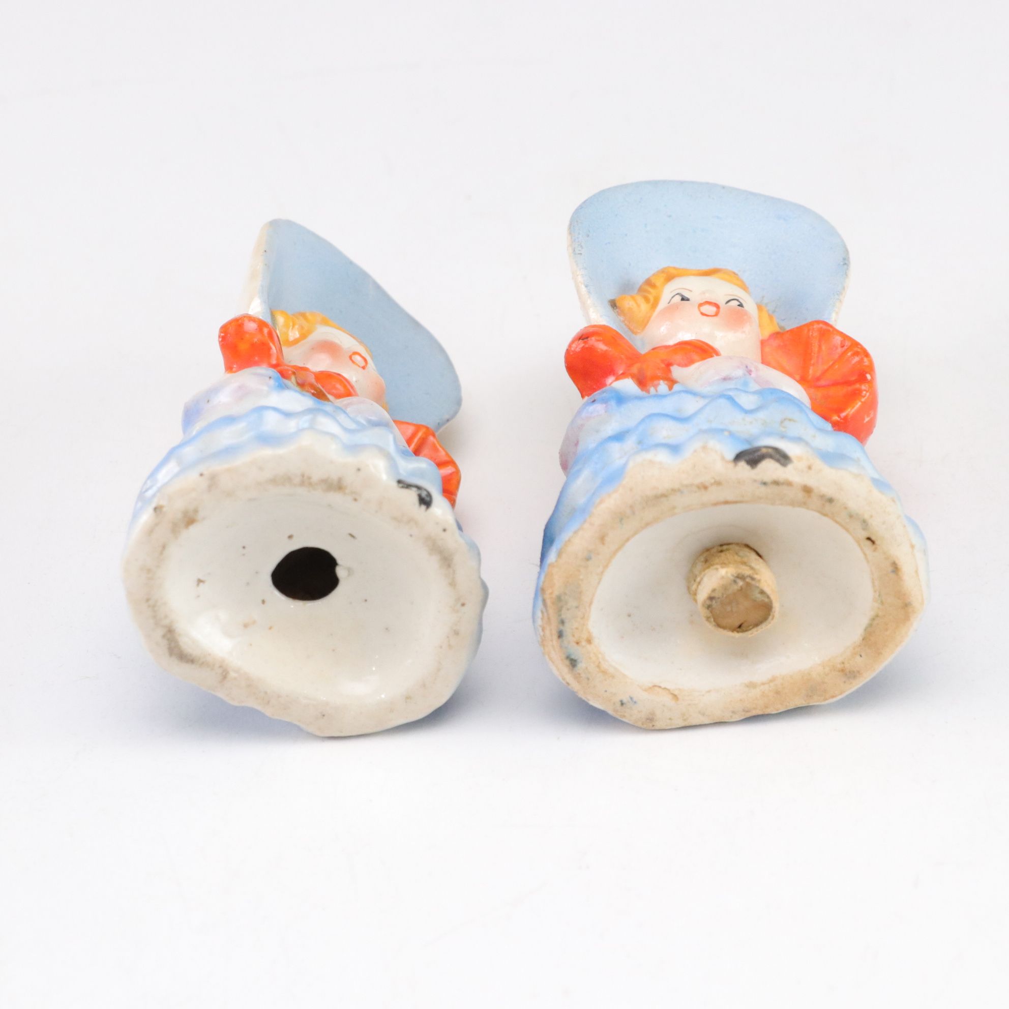 Bride & Groom Kissing Shakers with Southern Belle, Cut Crystal & More Shakers