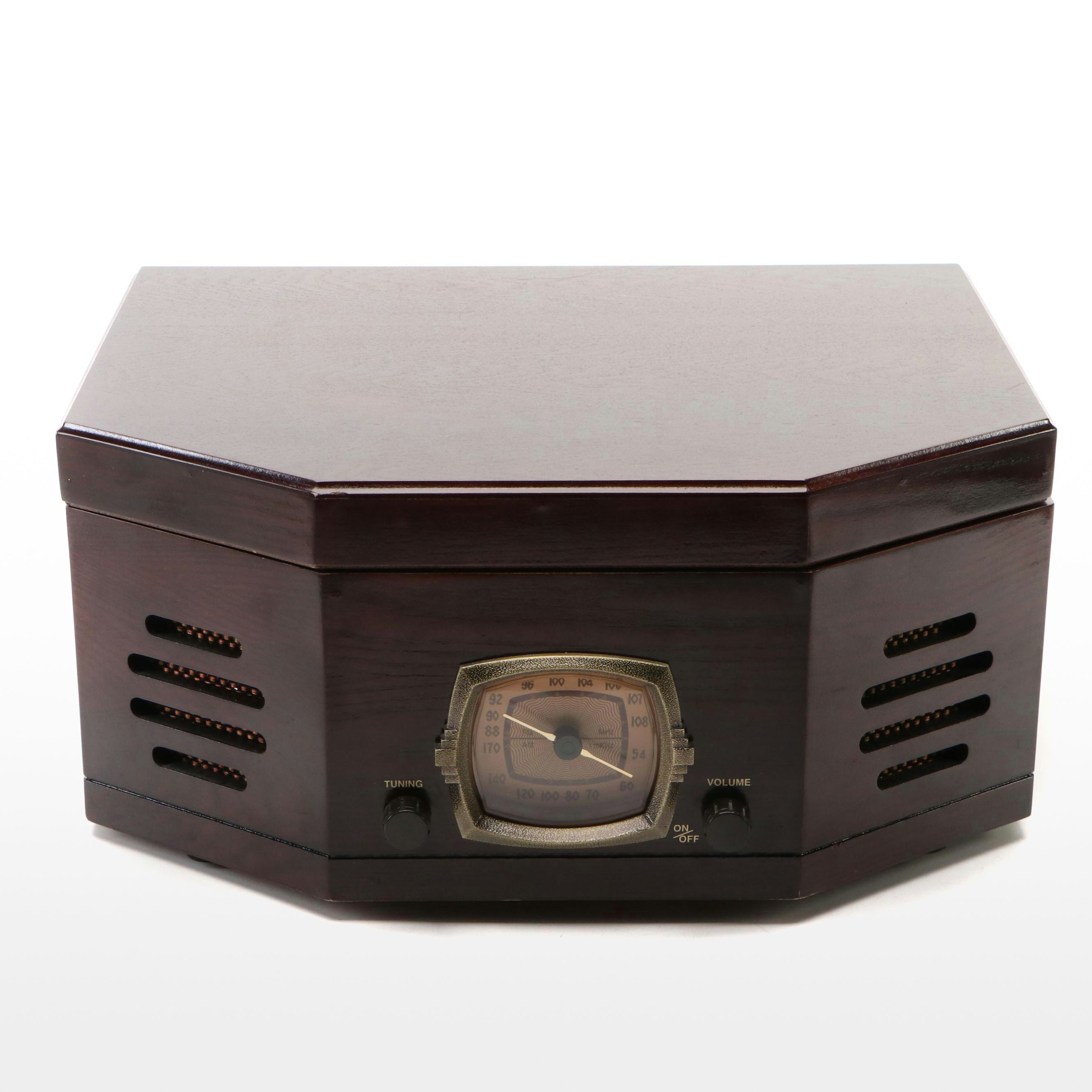 Crosley Model CR70 Wood Radio and Record Player