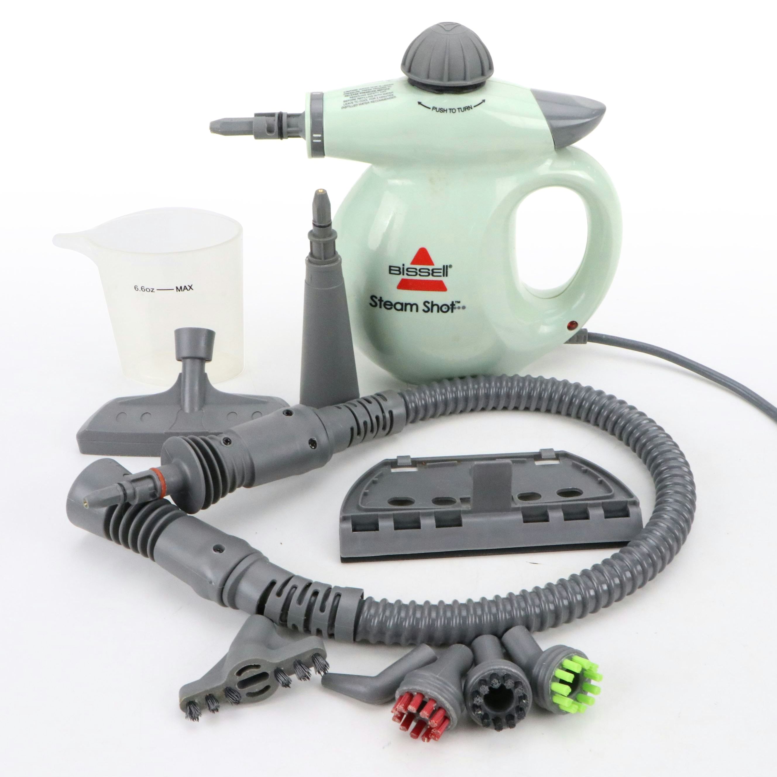 Bissell Steam Shot Metal Hard Surface Cleaner with Accessories