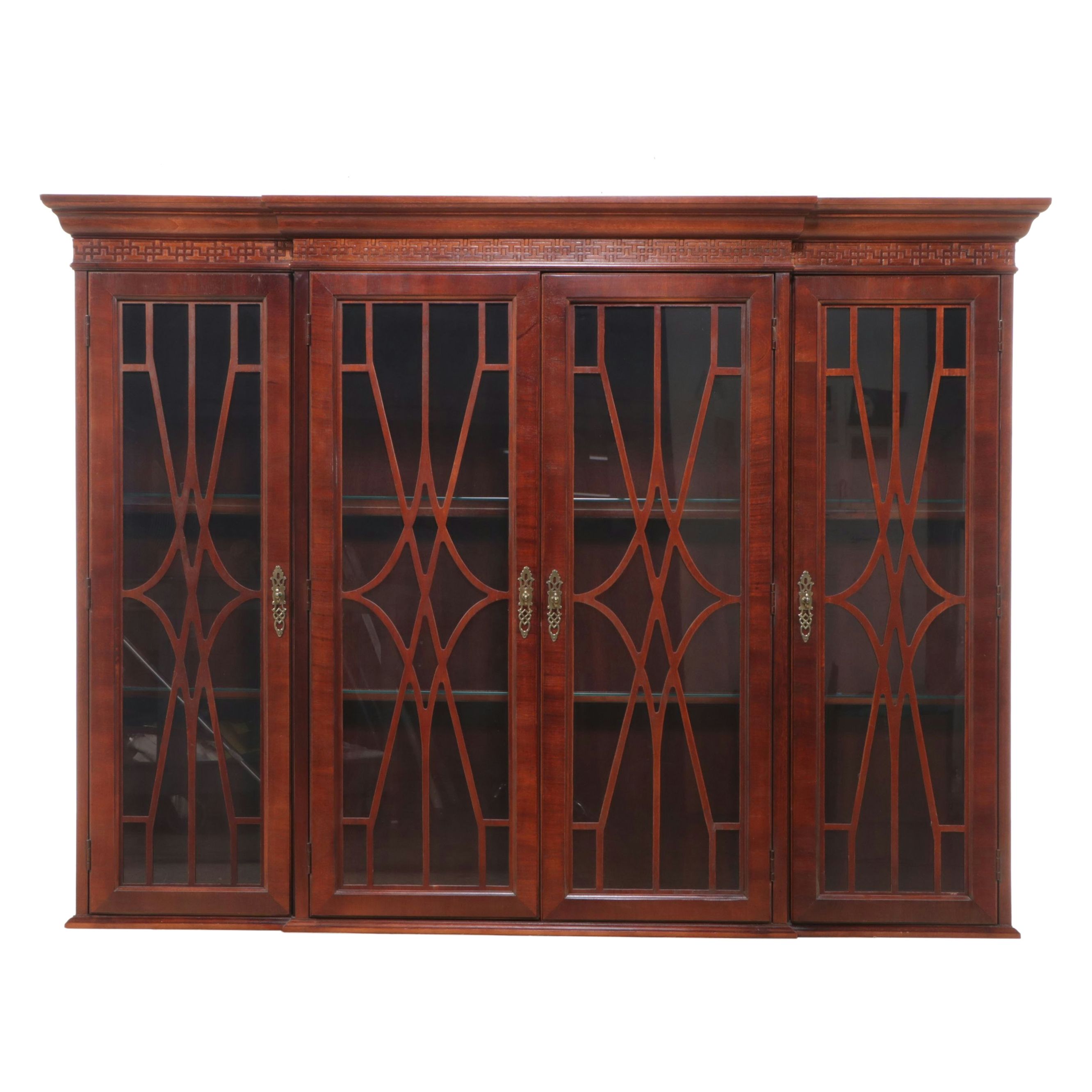 Bernhardt Chippendale Style Mahogany China Cabinet