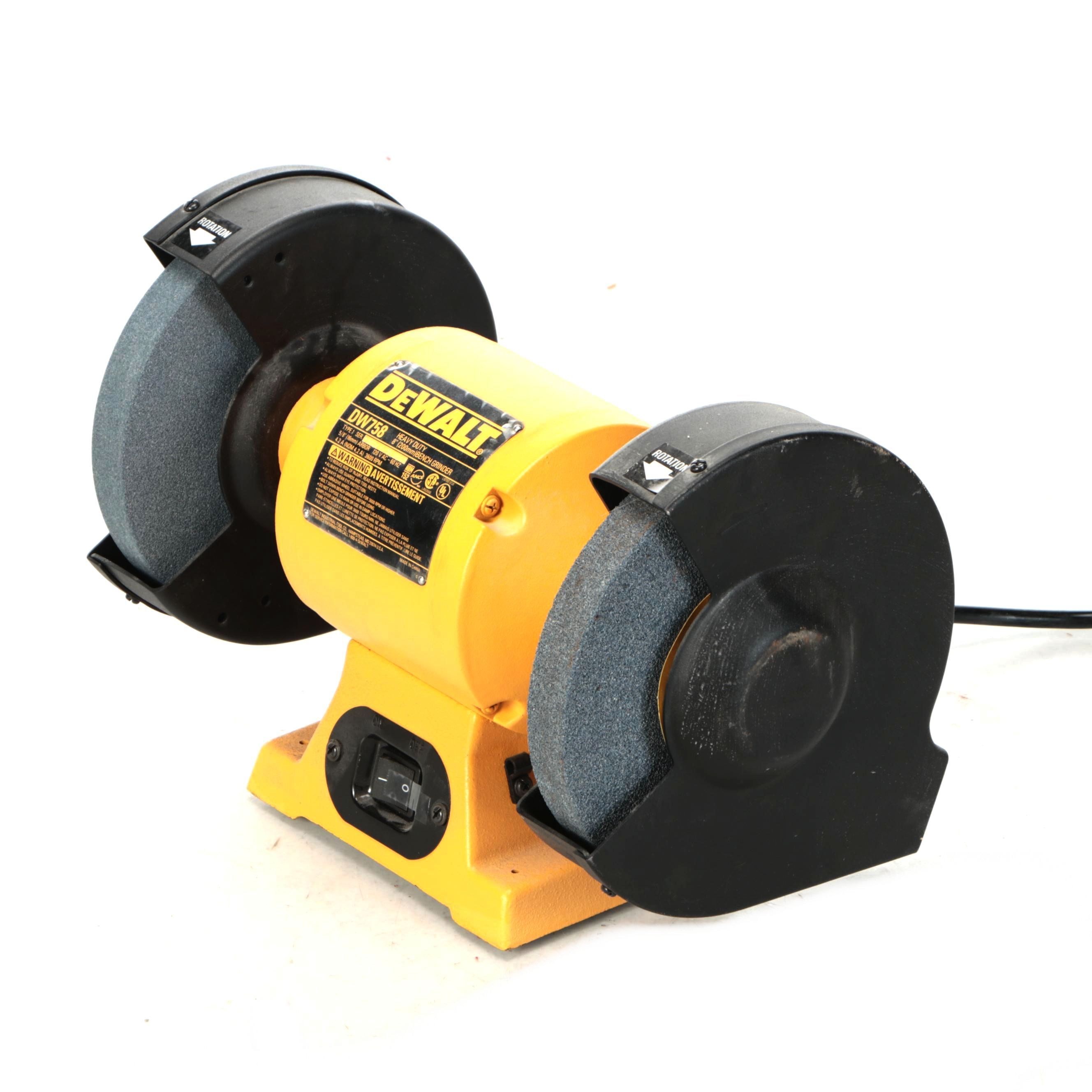 DeWalt Heavy Duty 8" Bench Grinder