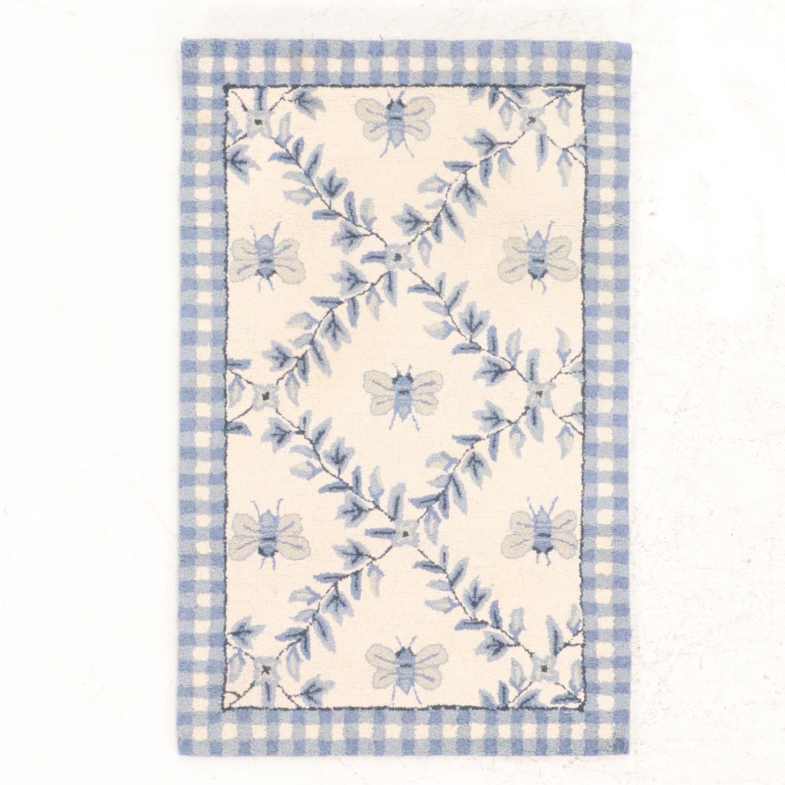 2'7 x 4' Hand-Tufted Safavieh "Chelsea" Accent Rug