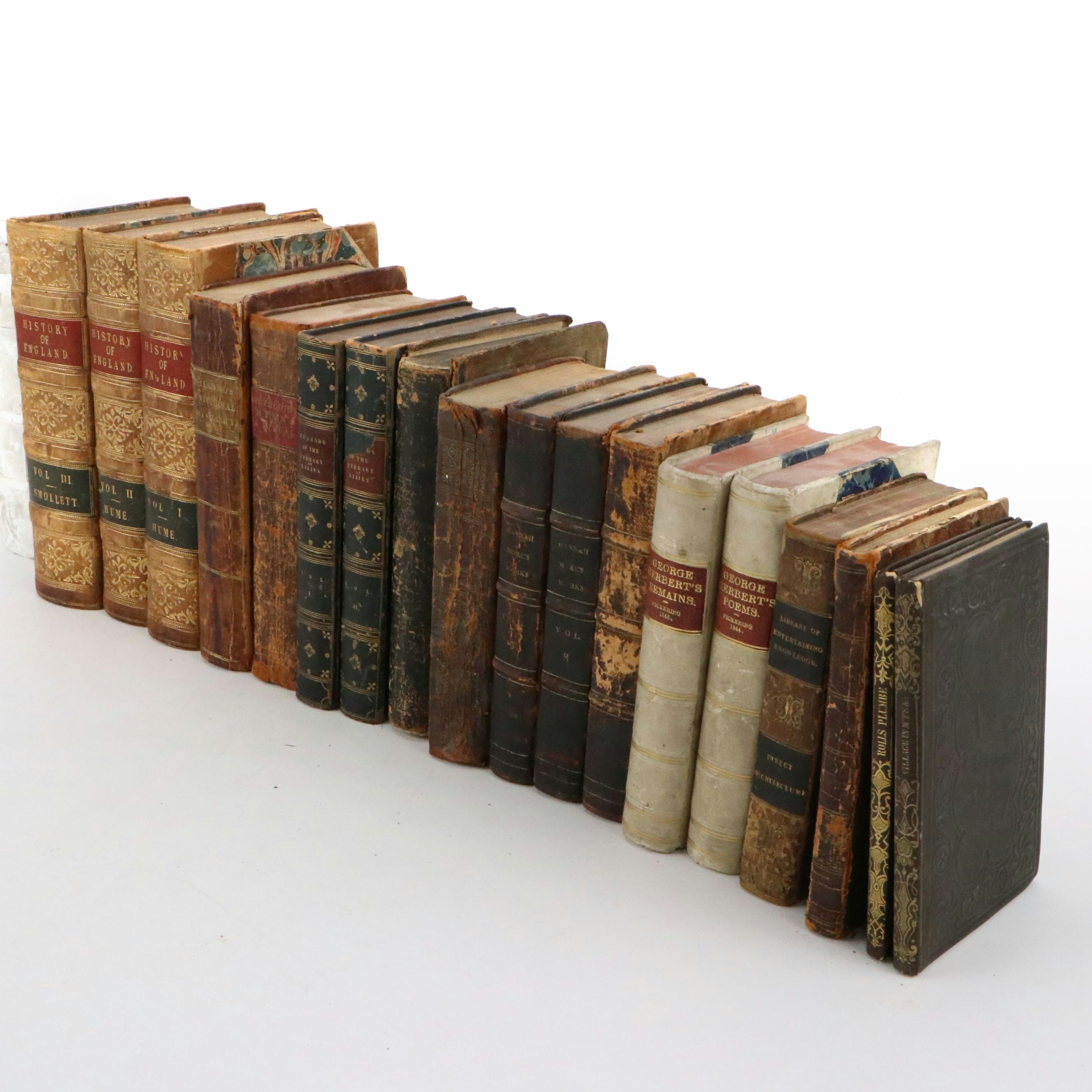 "History of England" by David Hume and Other Victorian Books