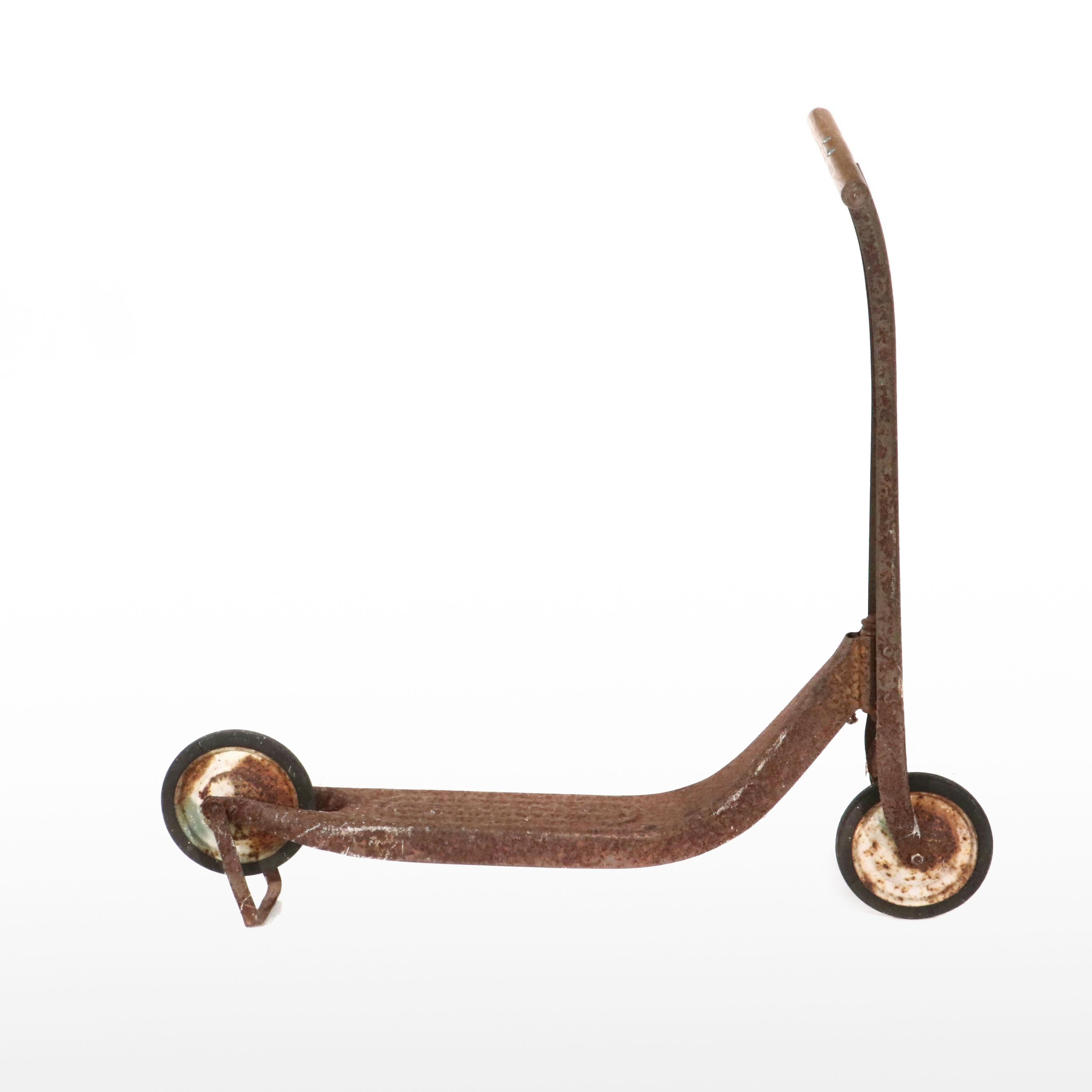 Radio Flyer Child's Push Scooter, Vintage