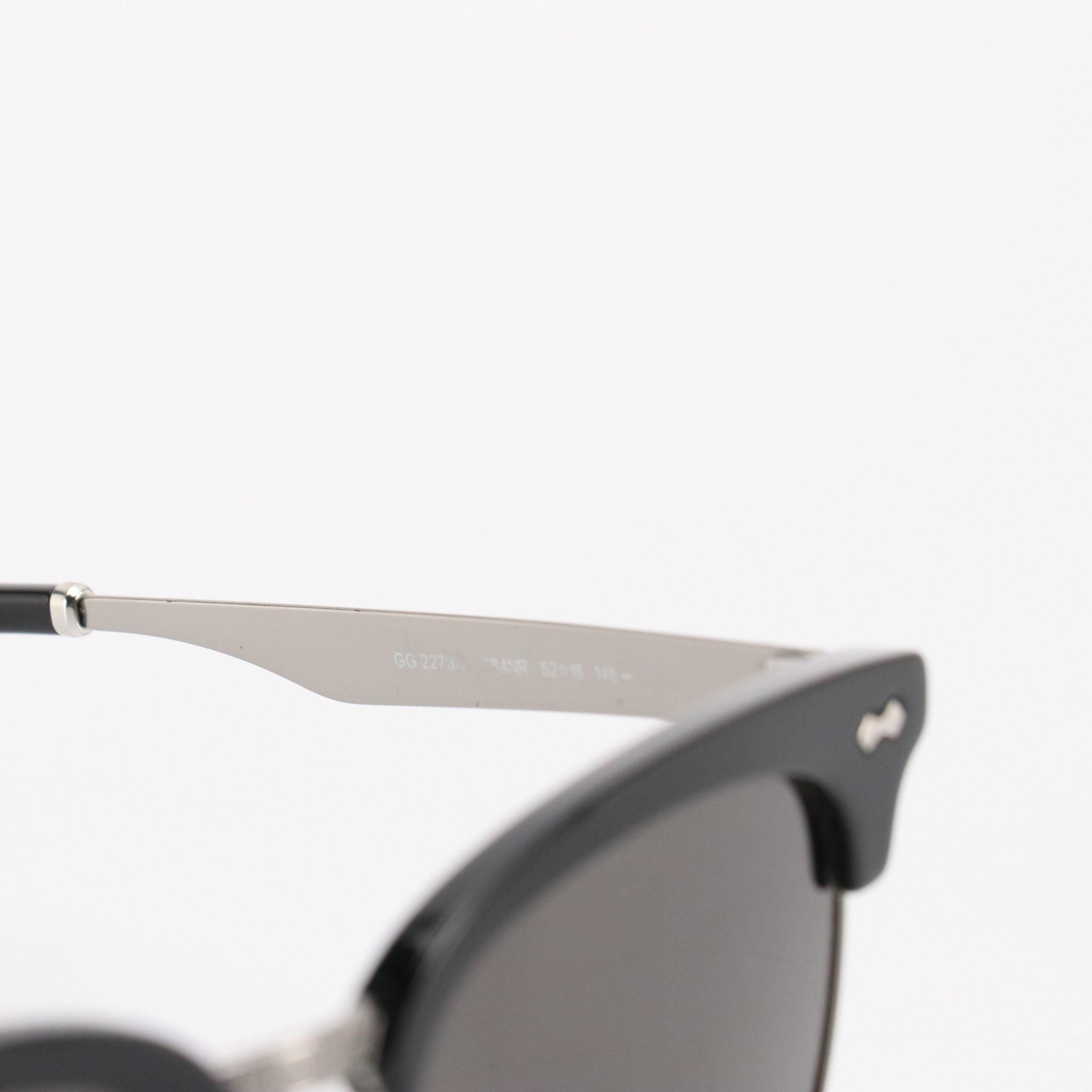 Gucci GG 2273/S 384NR Black Unisex Sunglasses in Case