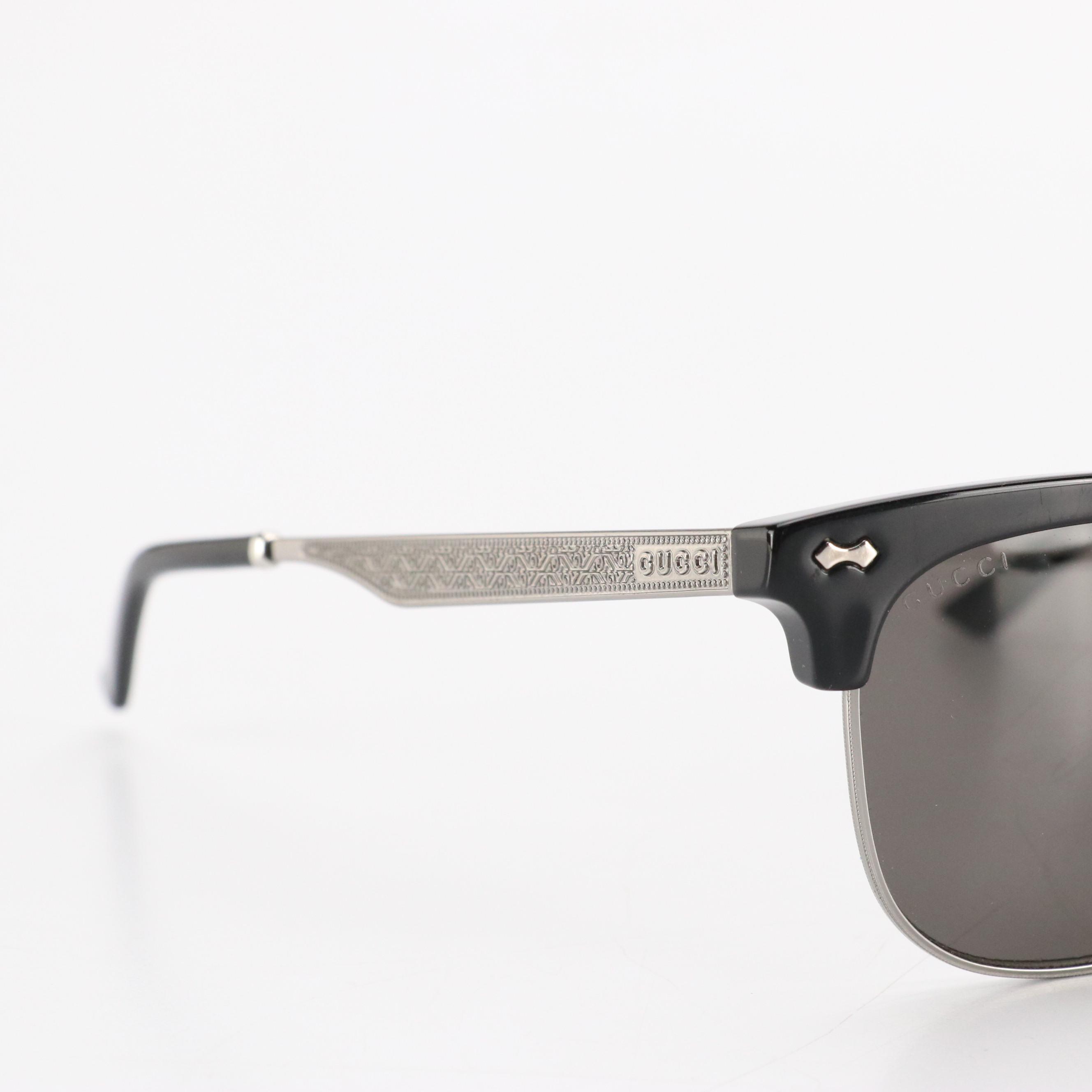 Gucci GG 2273/S 384NR Black Unisex Sunglasses in Case