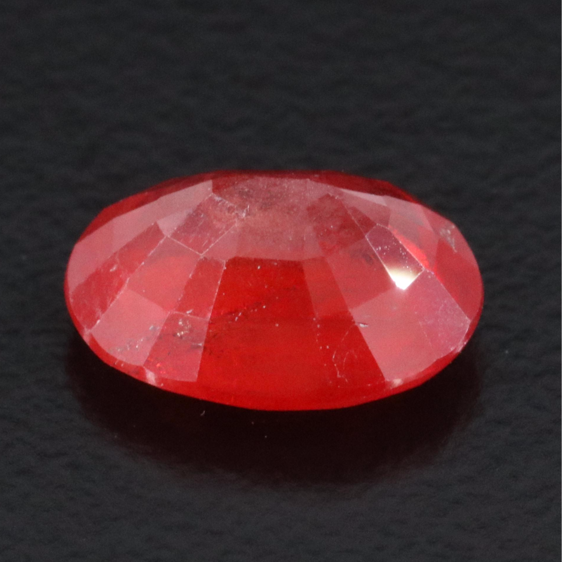 Loose 3.04 CT Orange Sapphire