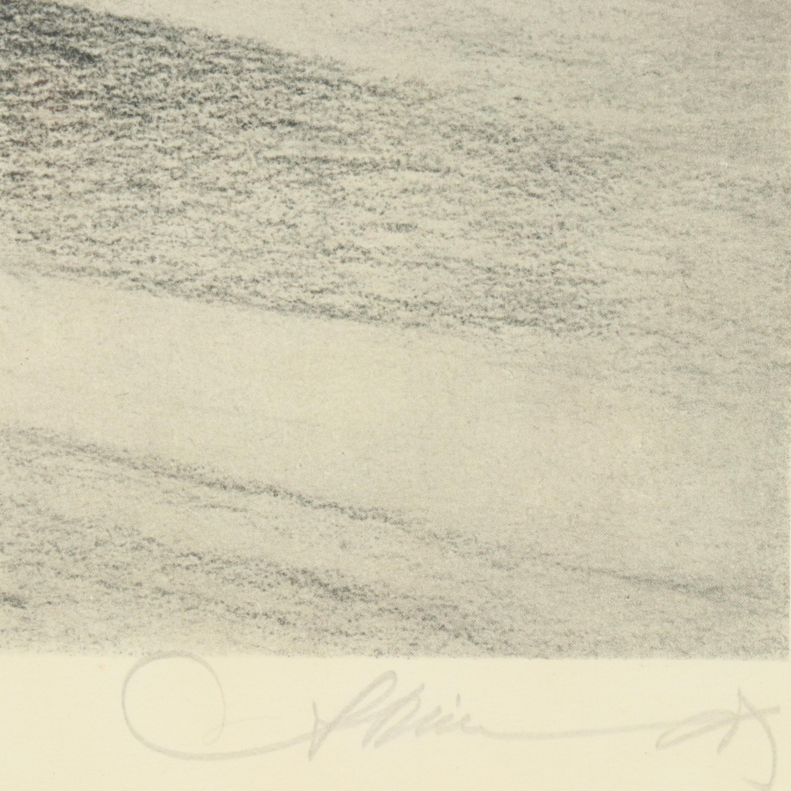 Rotogravures of Gothic Cathedral Interior Scenes