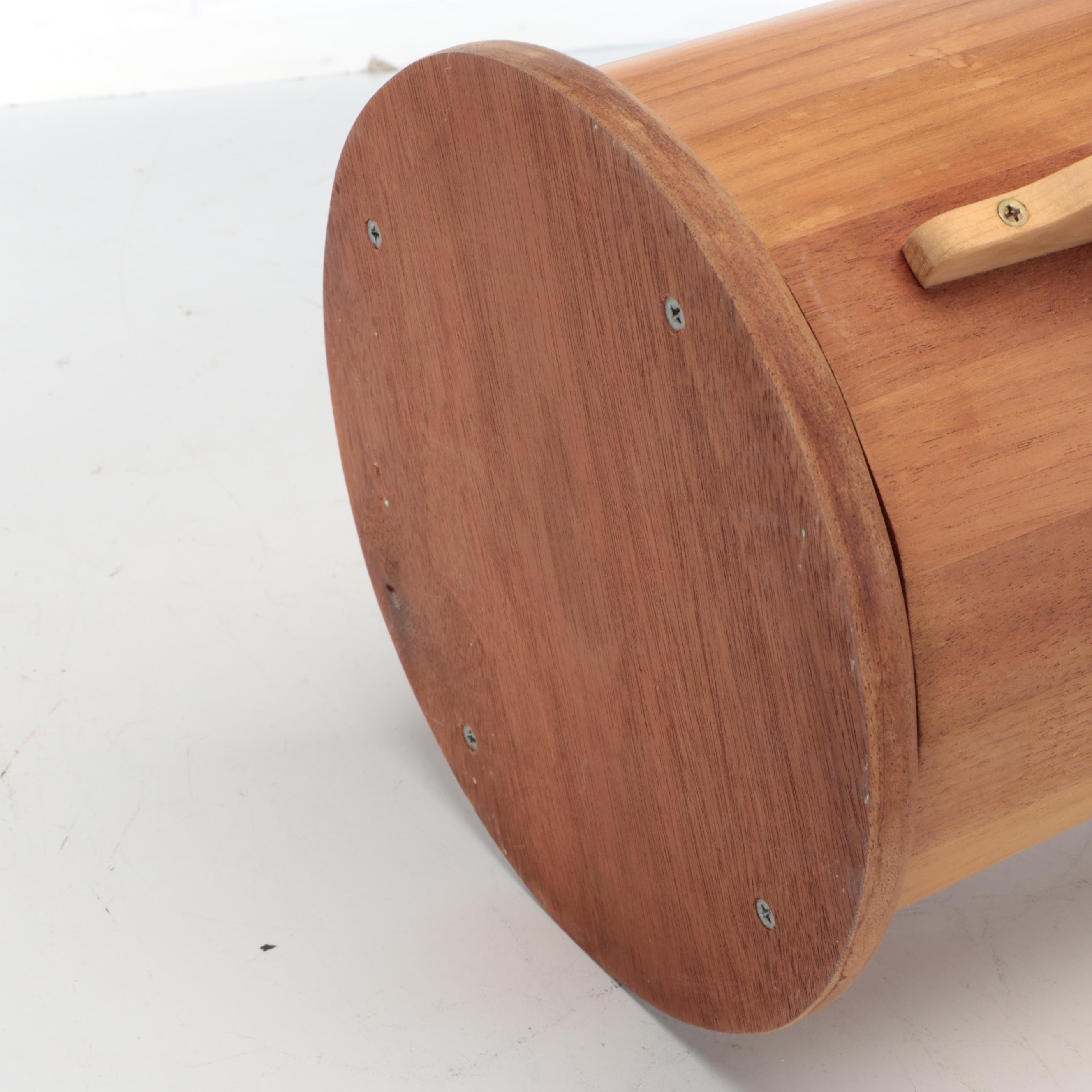 Handmade Wood and Copper Birdhouse