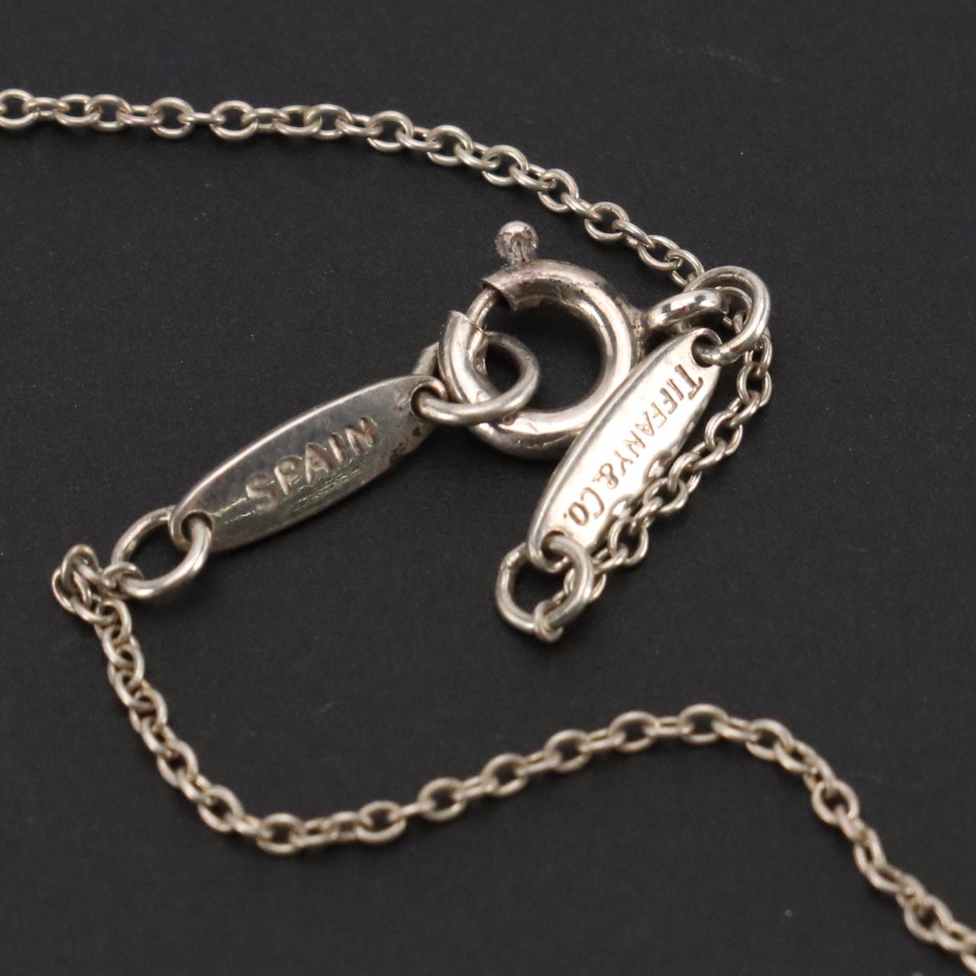 Elsa Peretti for Tiffany & Co. Sterling Eternal Circle Pendant Necklace